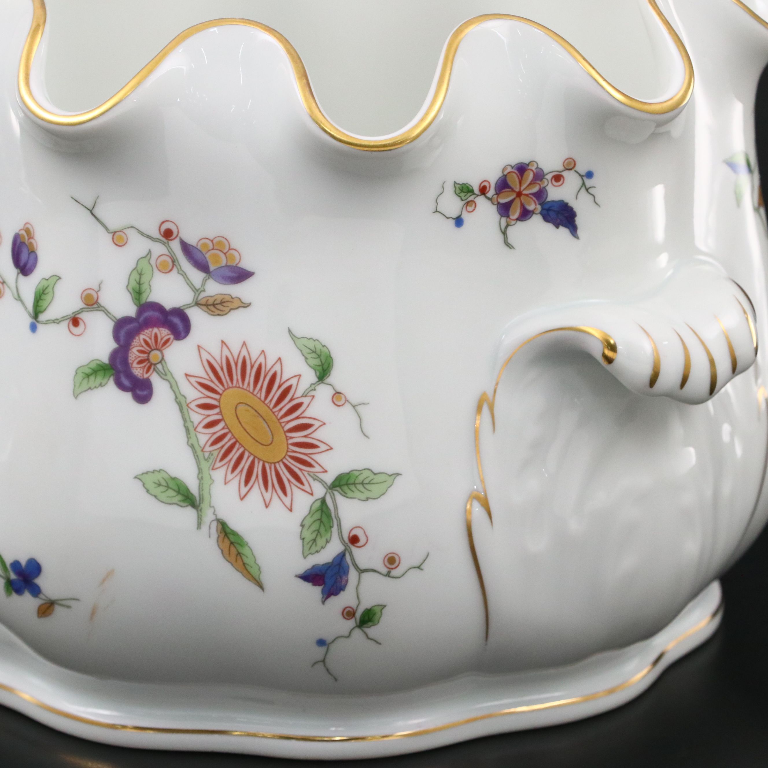 Richard Ginori Porcelain Cachepot