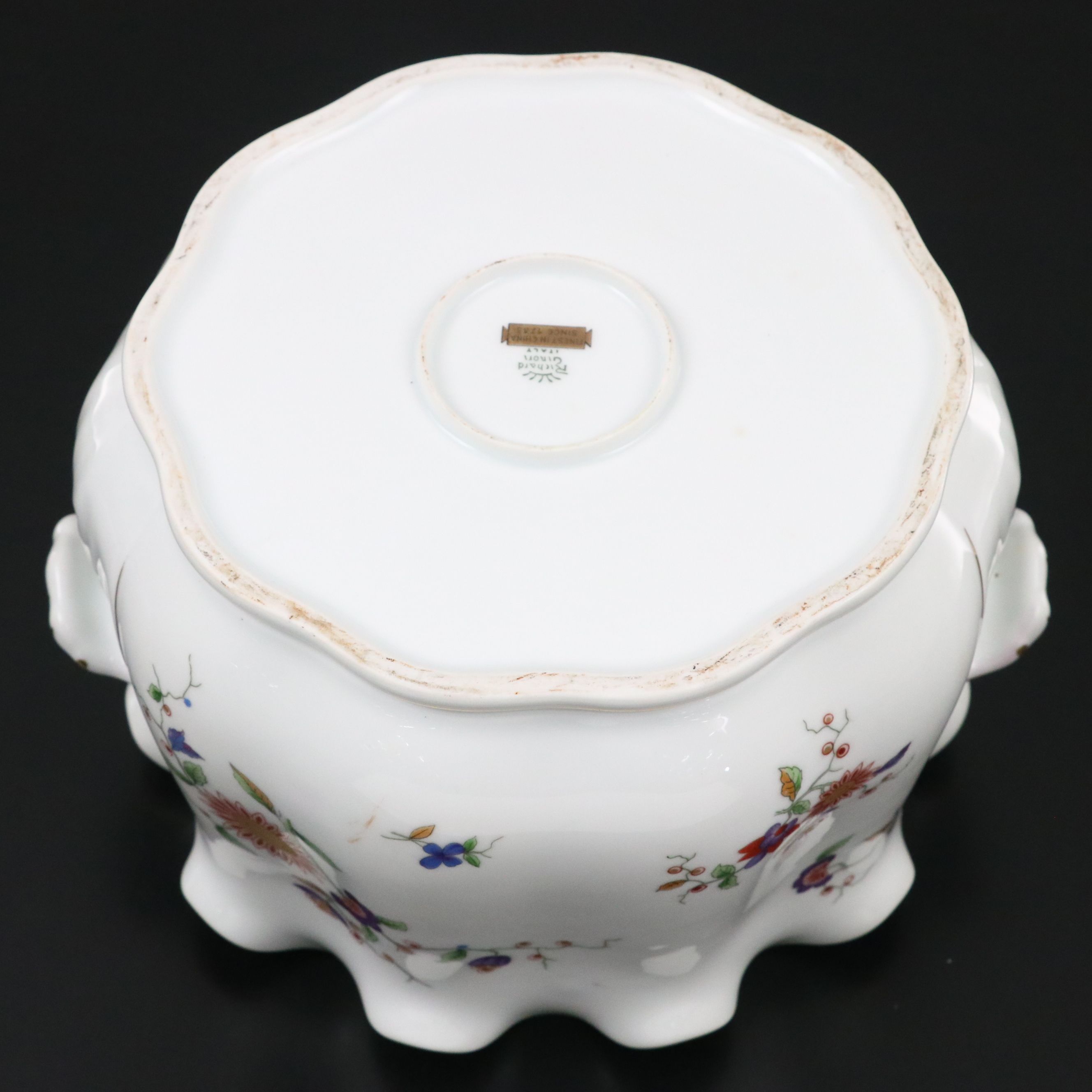 Richard Ginori Porcelain Cachepot