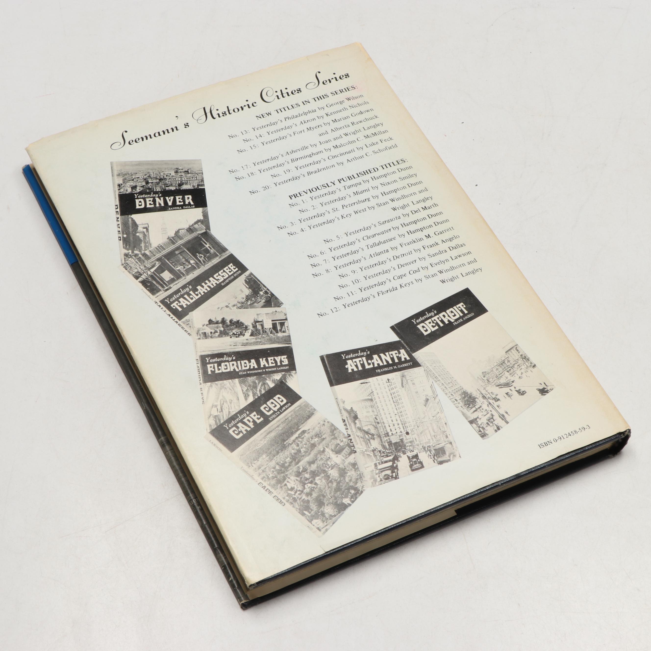 "Yesterday's Cincinnati" by Luke Feck and Other Cincinnati History Books