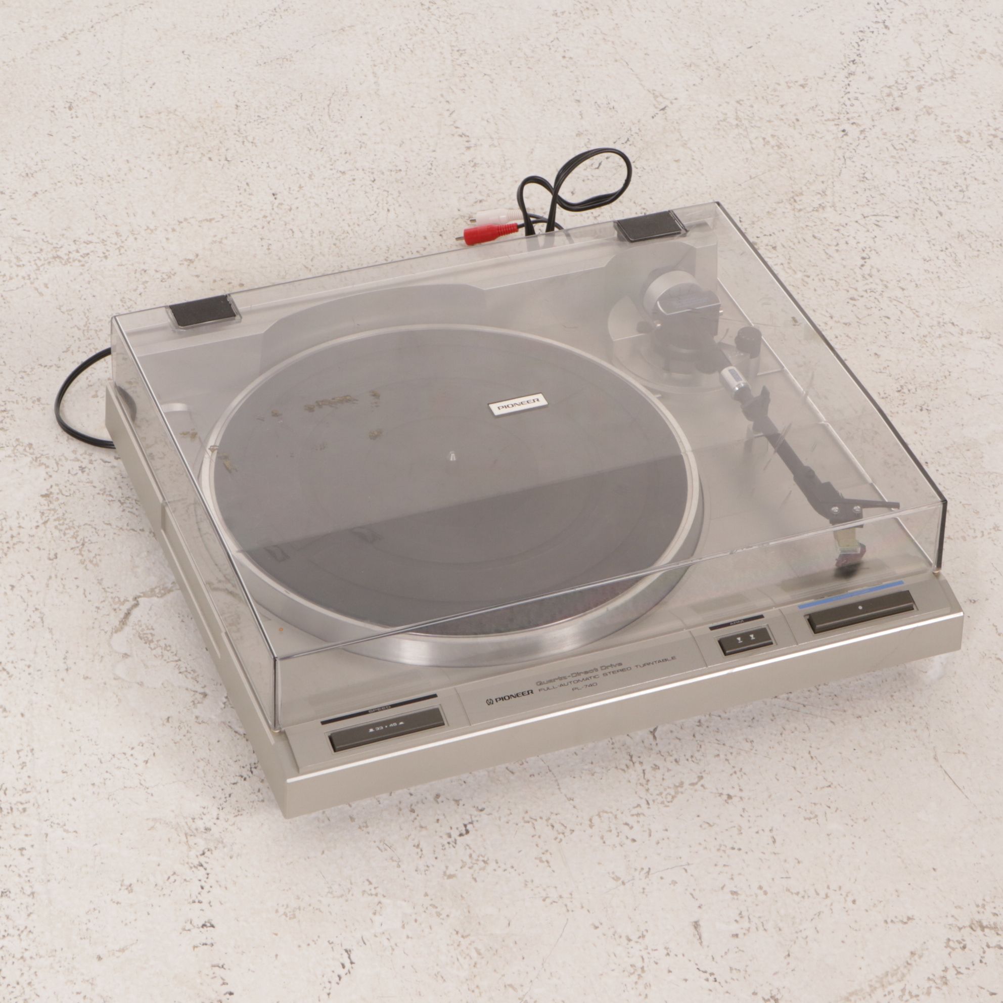 Pioneer Turntable, Amplifier, Tuner, and Equalizer, Late 20th Century