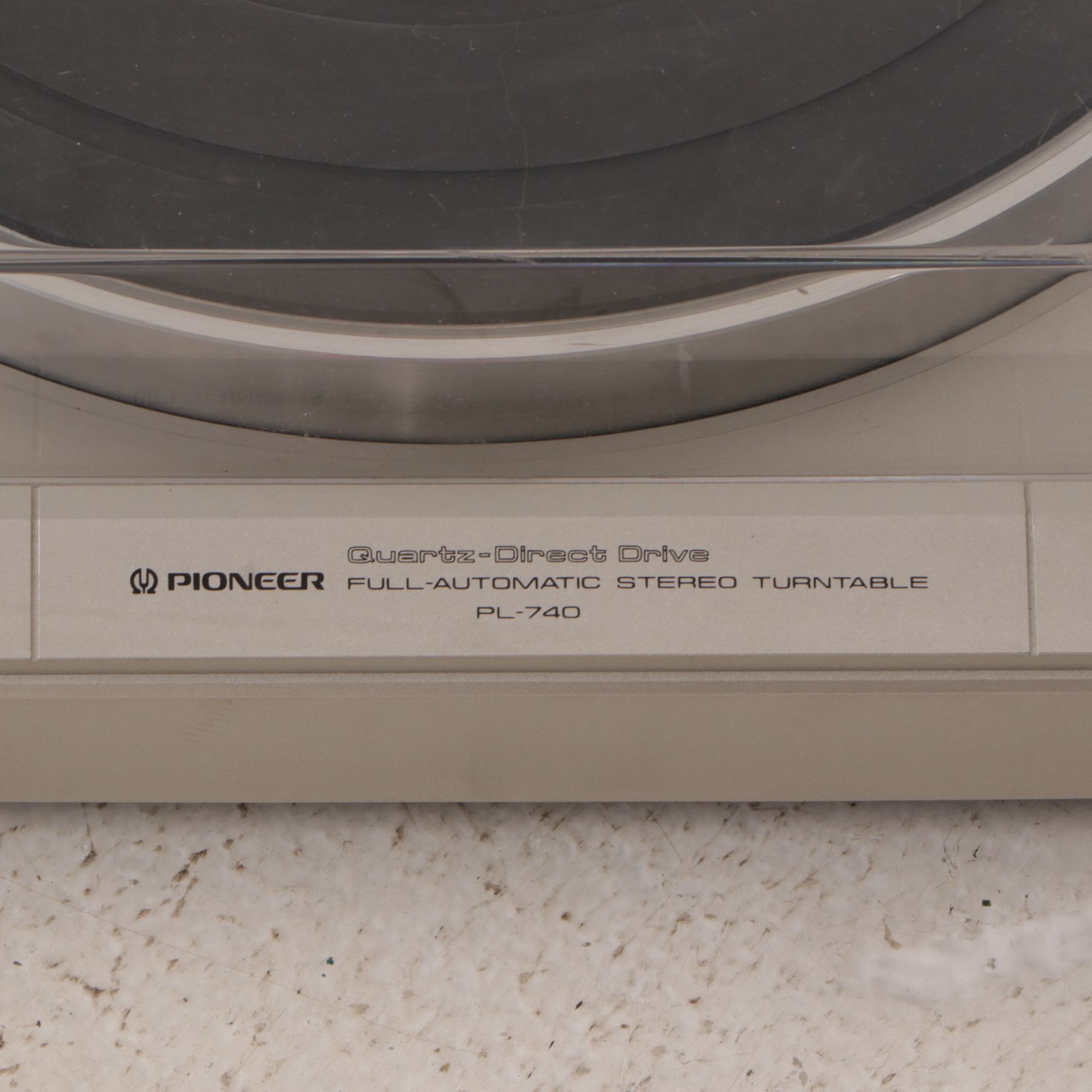 Pioneer Turntable, Amplifier, Tuner, and Equalizer, Late 20th Century