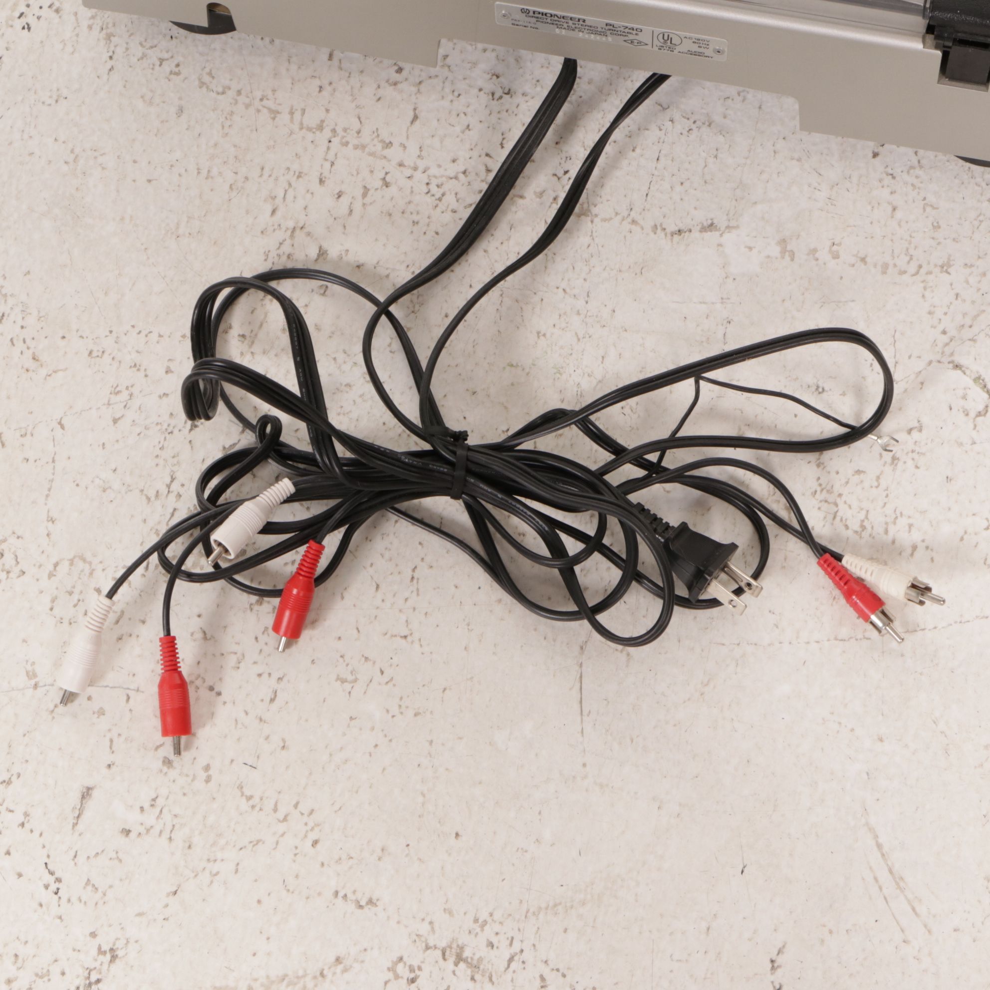 Pioneer Turntable, Amplifier, Tuner, and Equalizer, Late 20th Century