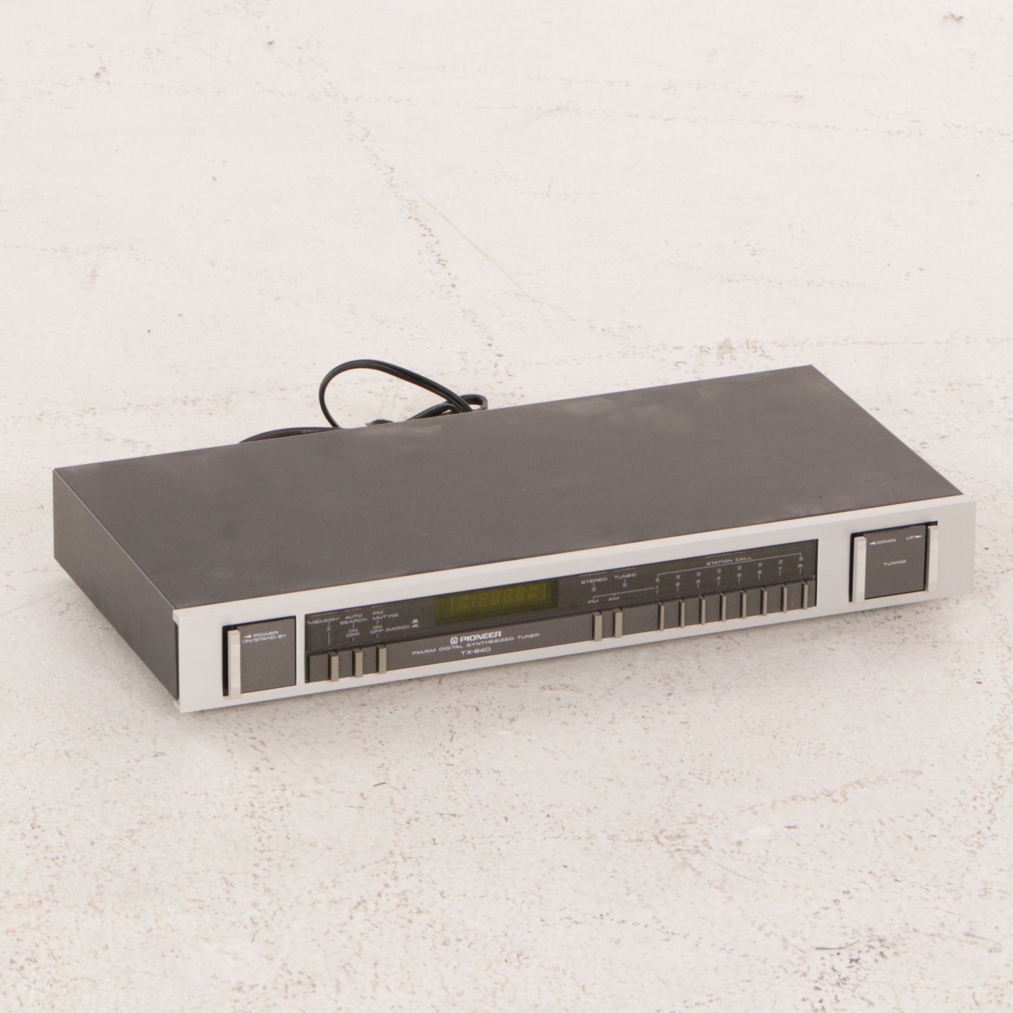 Pioneer Turntable, Amplifier, Tuner, and Equalizer, Late 20th Century