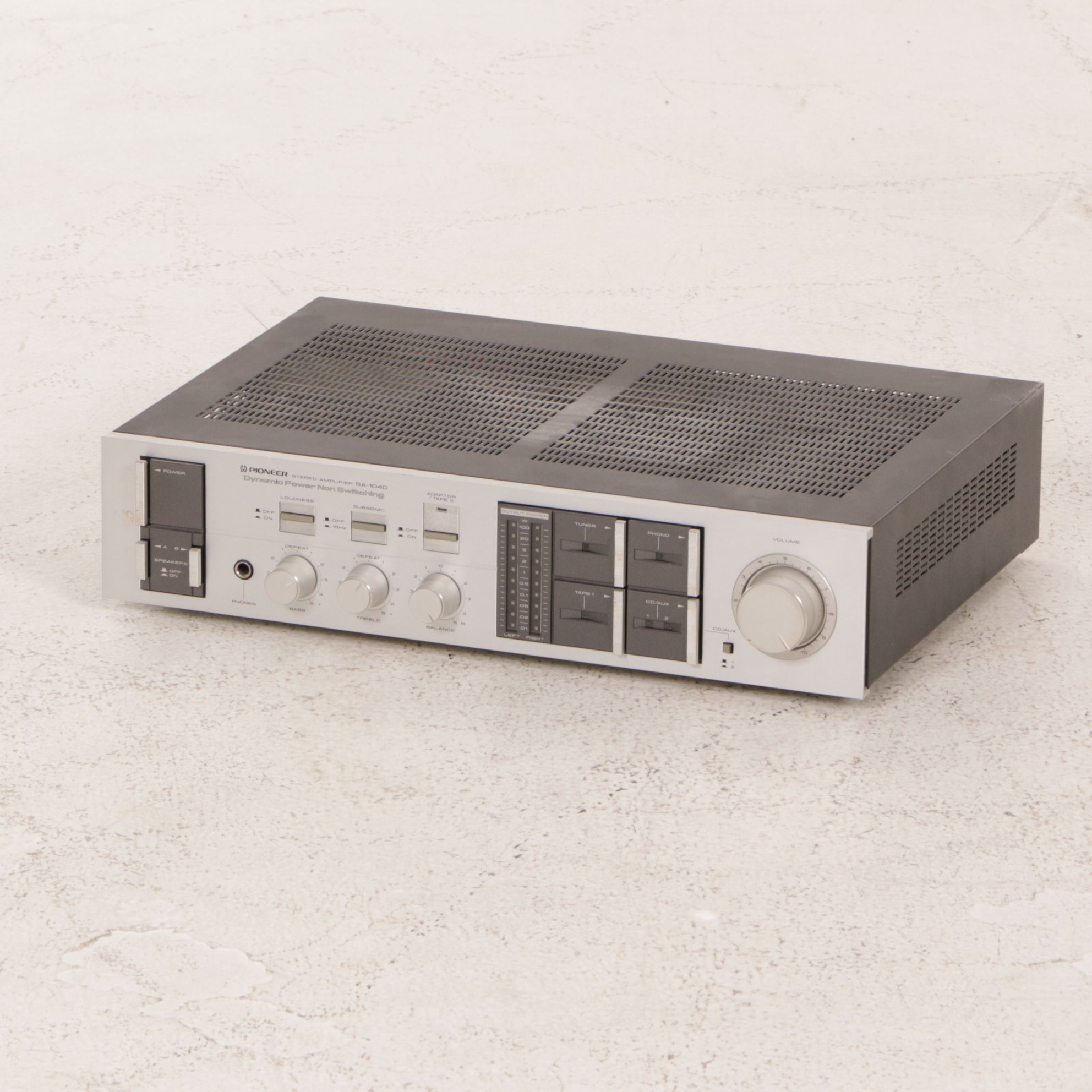 Pioneer Turntable, Amplifier, Tuner, and Equalizer, Late 20th Century