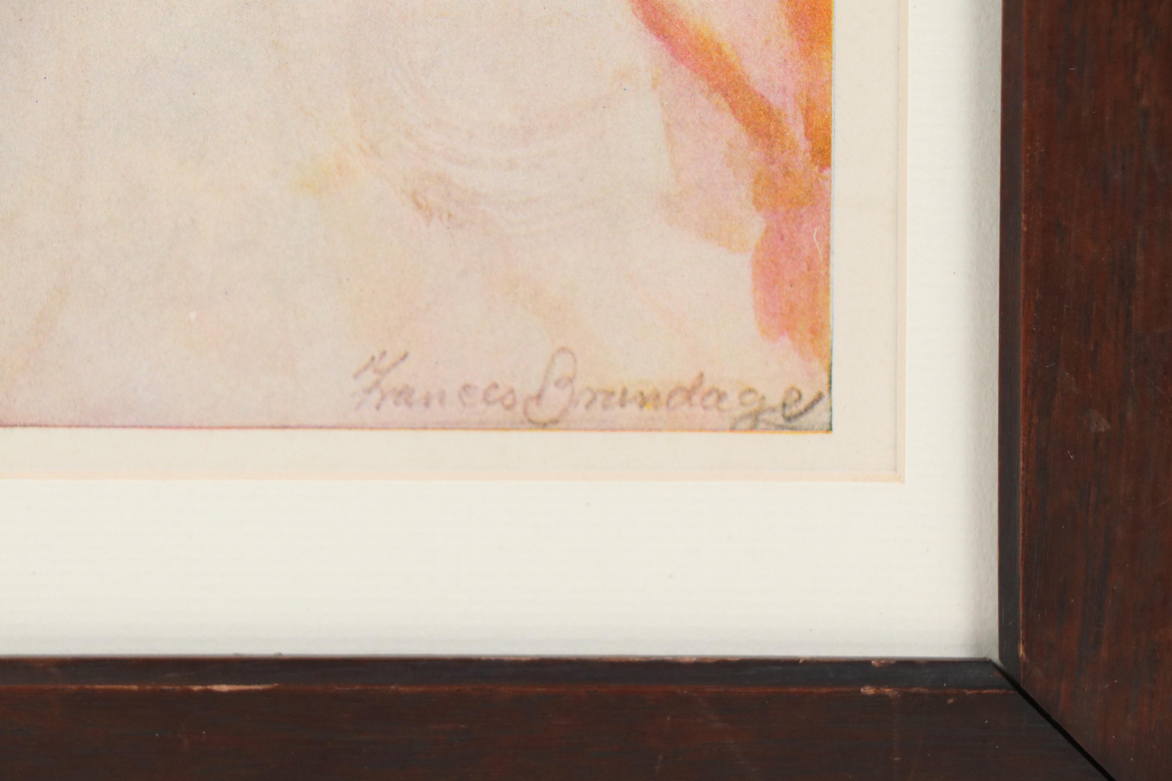 Offset Lithograph of Santa Claus After Frances Brundage, 20th Century