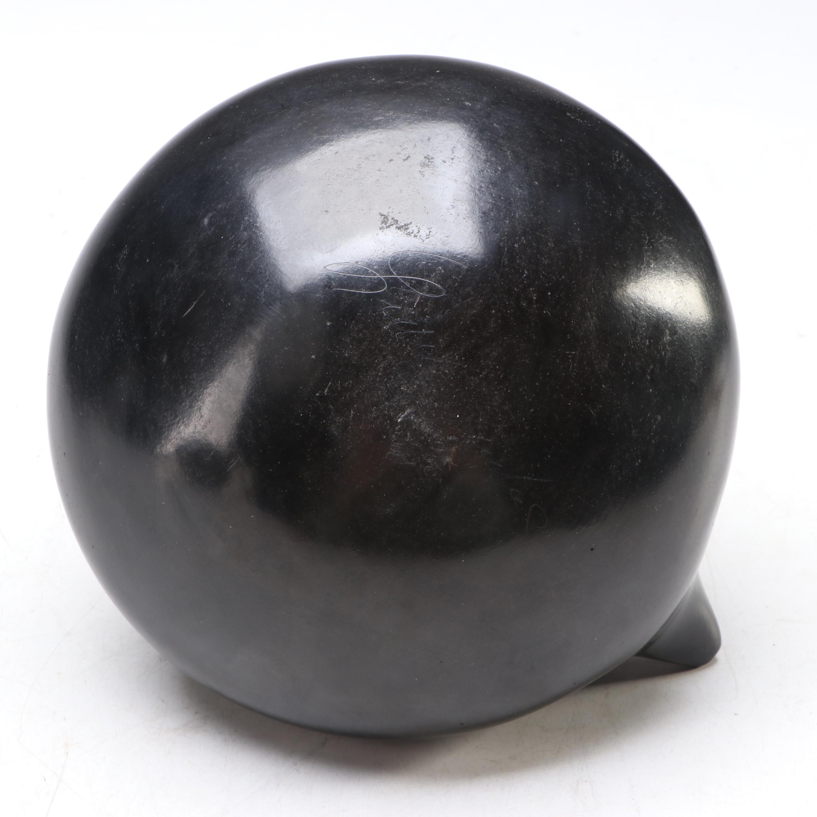 Lidia P. Matis Tribe Blackware Bird-Shaped Pot