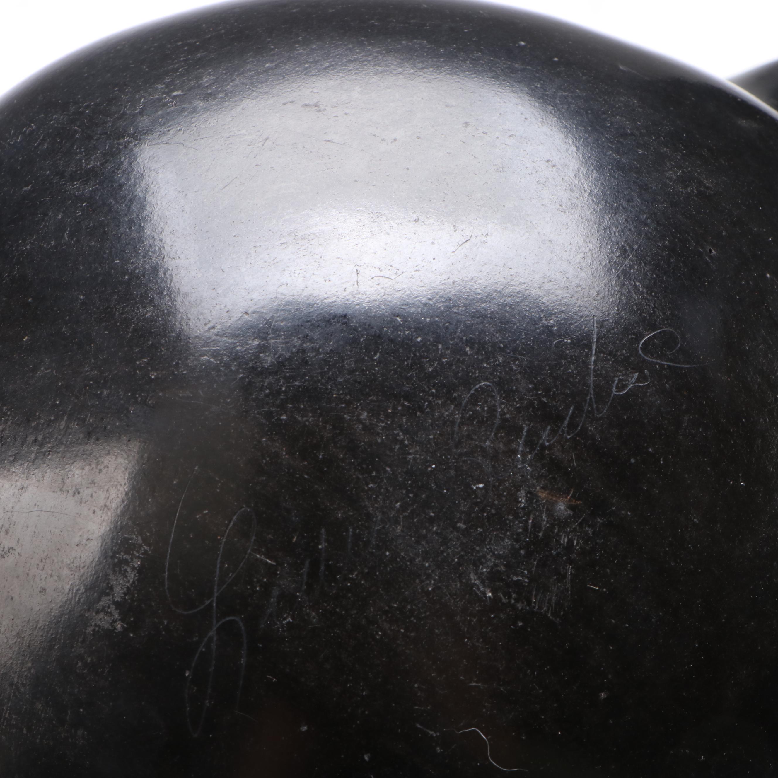 Lidia P. Matis Tribe Blackware Bird-Shaped Pot