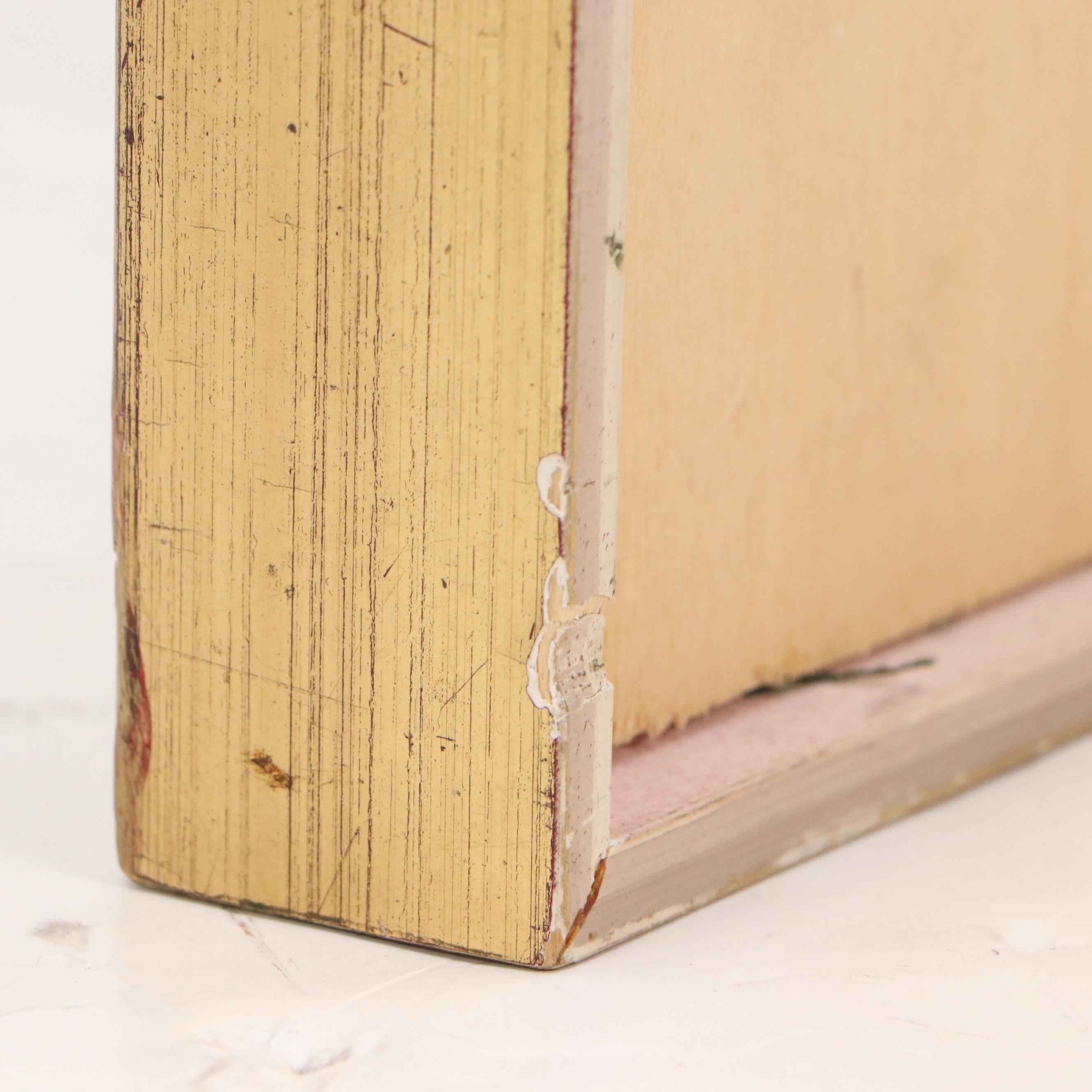 Luigi Pagan Impressionistic Oil Painting of Venetian Boat Scene, 20th Century