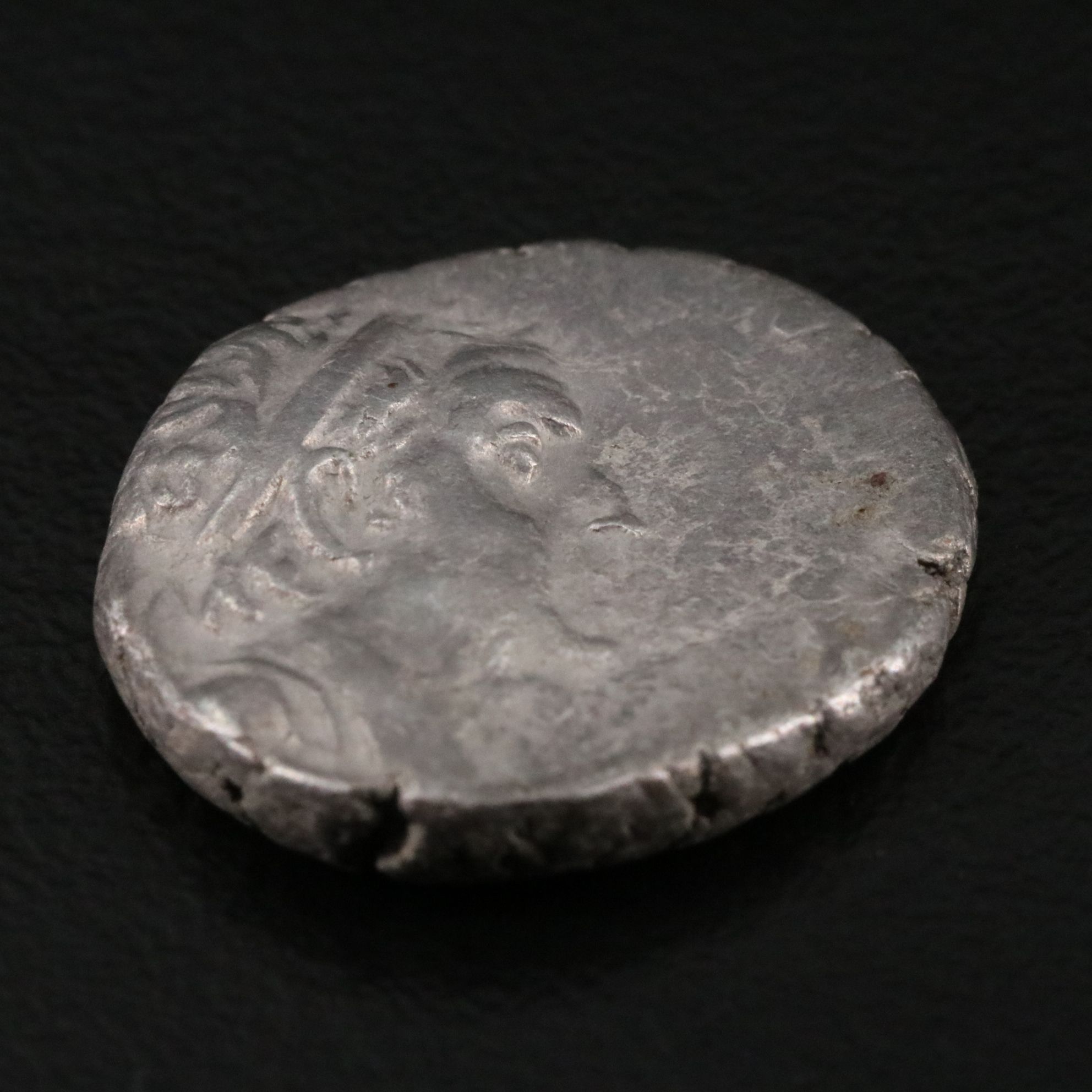 Ancient Kings of Cappodocia AR Drachm Coin of Ariobarzanes I, ca. 70 B.C.