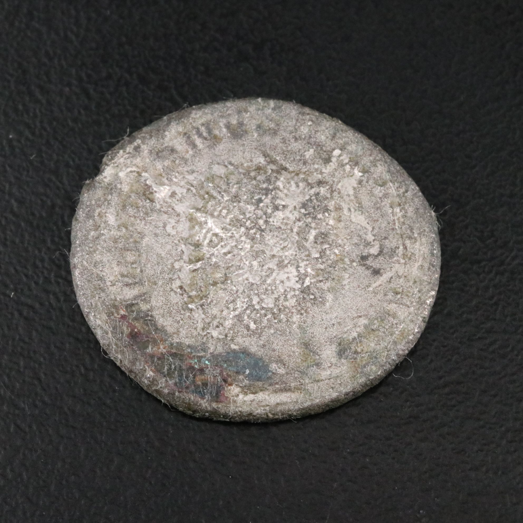 Ancient Roman Imperial Æ Antoninianus Coin of Valerian II, ca. 254 A.D.