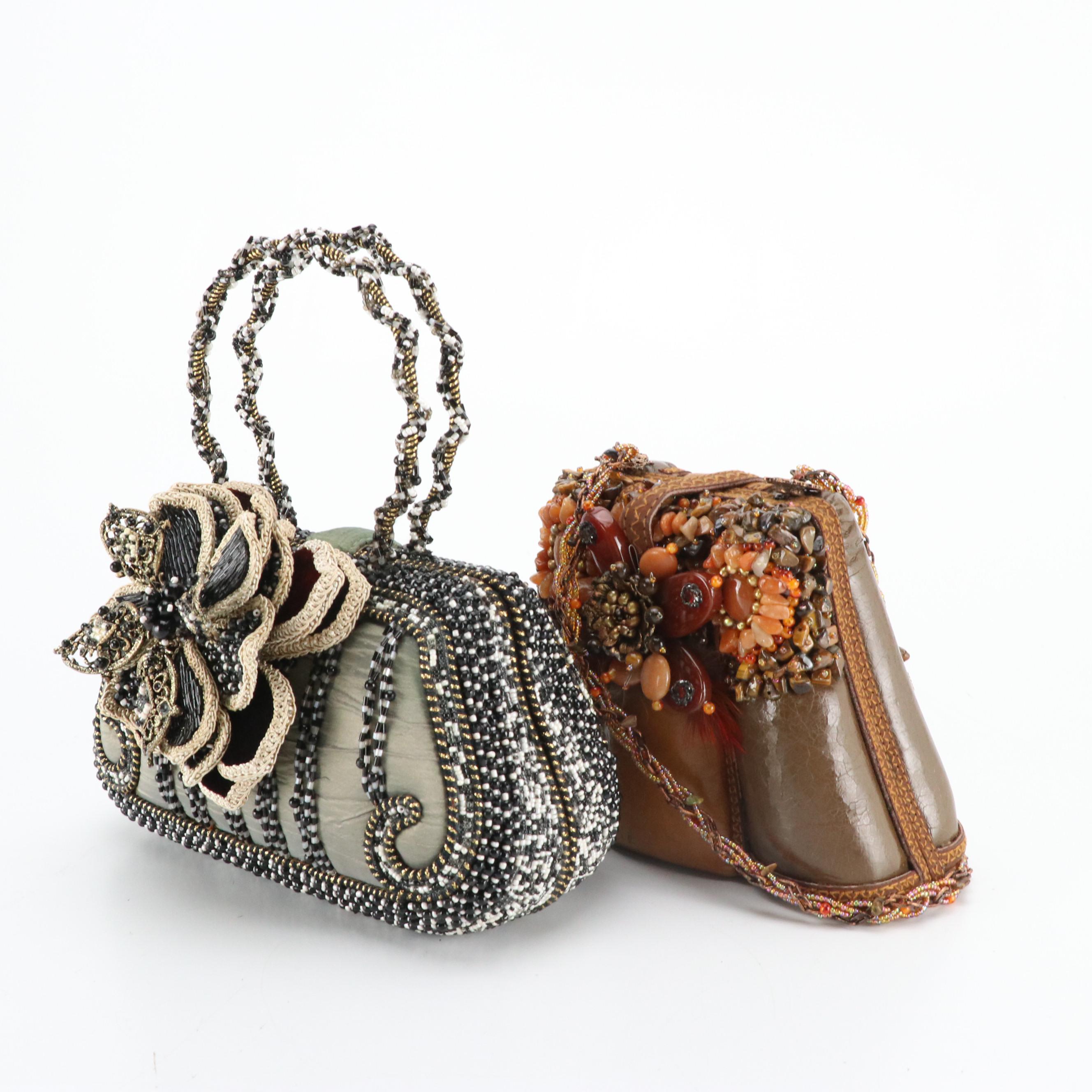 Mary Frances Beaded and Embellished Evening Bags
