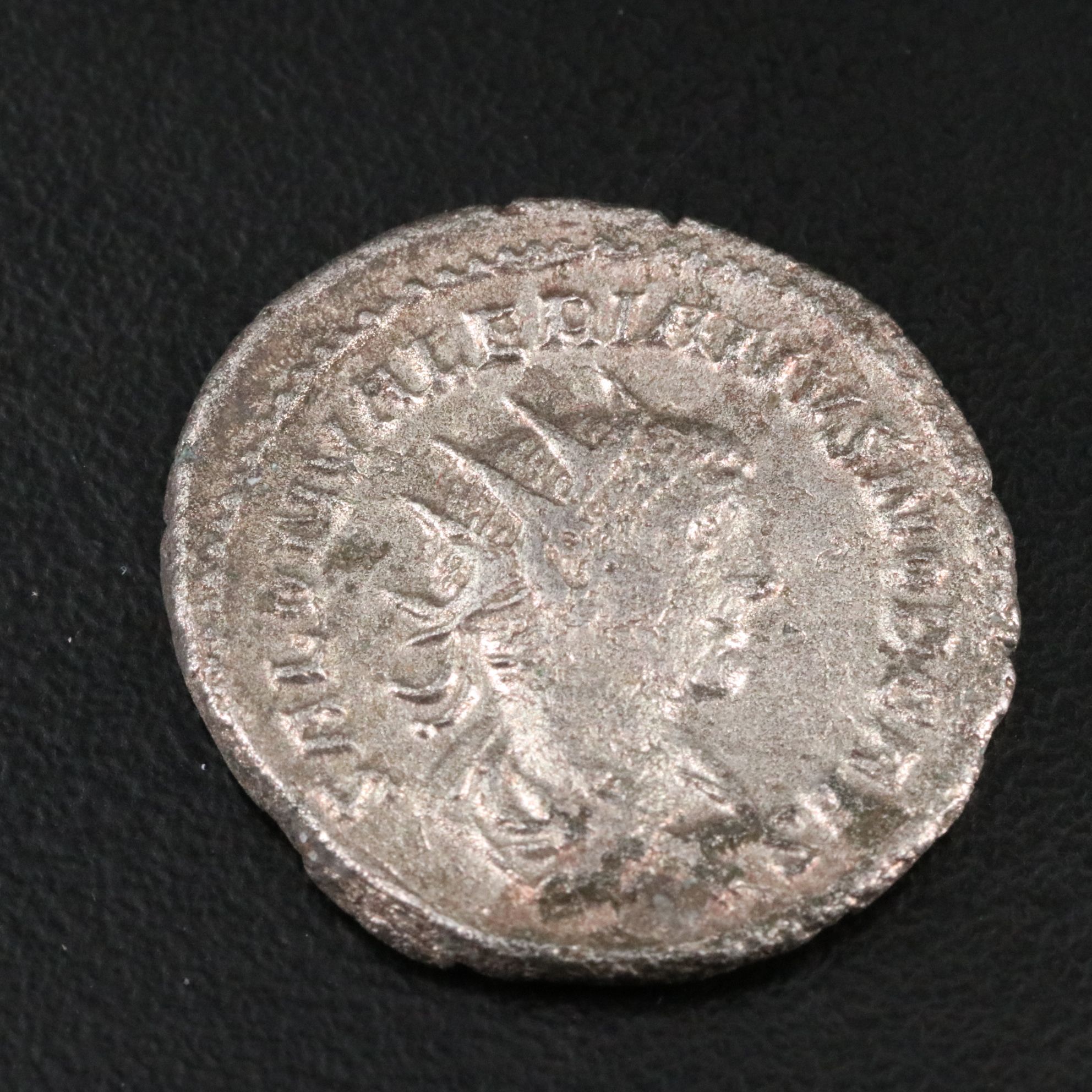 Ancient Roman Imperial AR Antoninianus Coin of Saloninus, ca. 256 A.D.