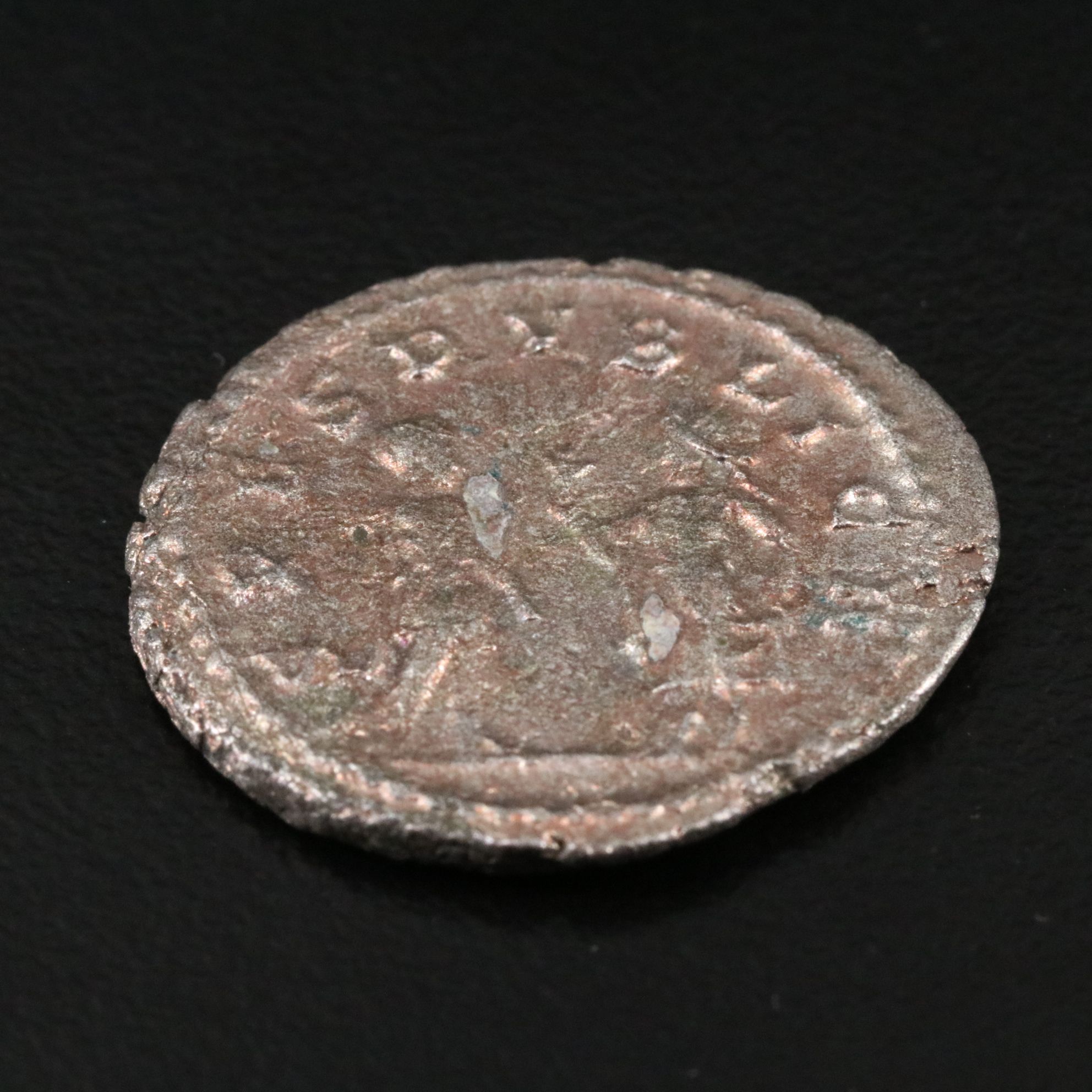 Ancient Roman Imperial AR Antoninianus Coin of Saloninus, ca. 256 A.D.