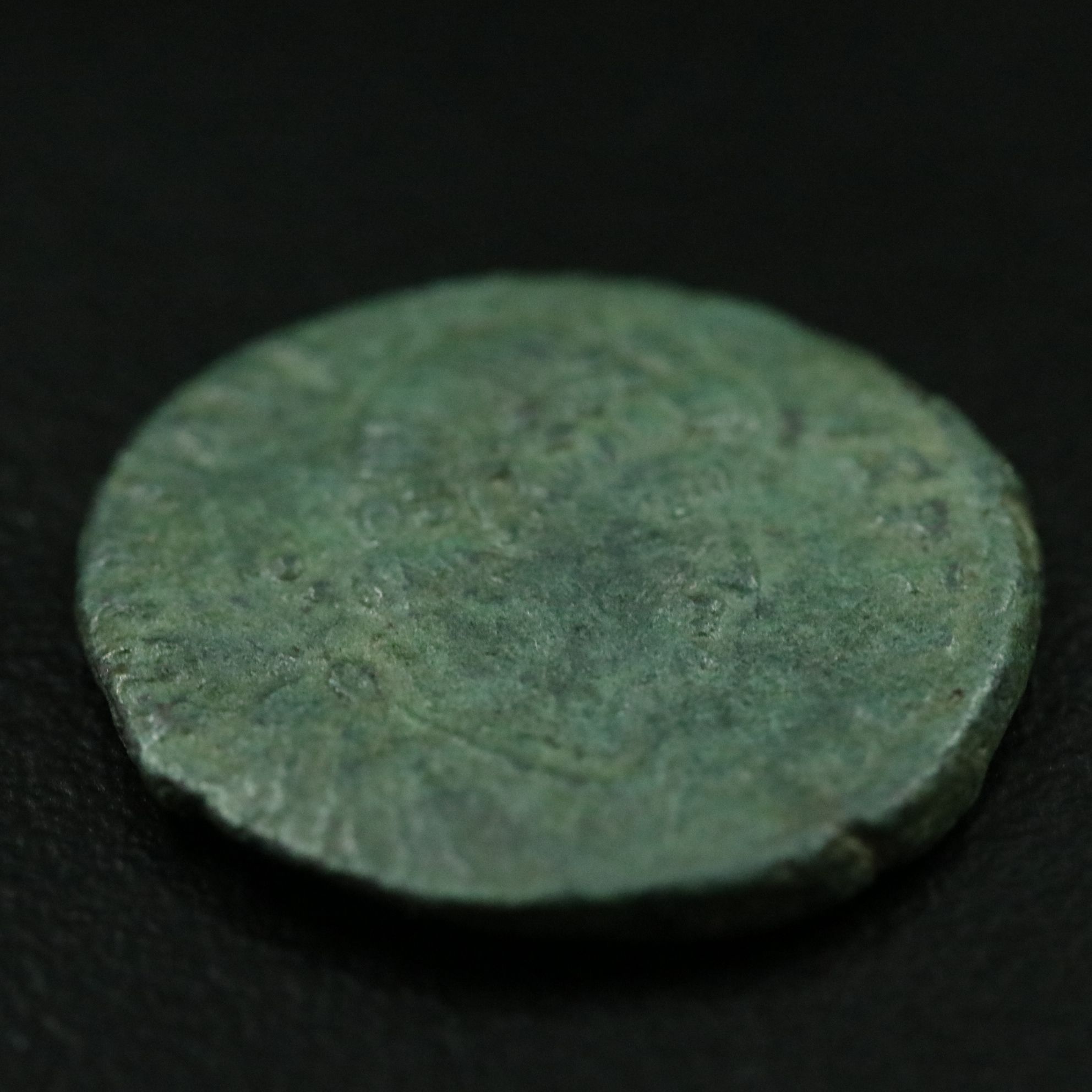 Ancient Roman Imperial Æ Follis Coin of Arcadius, ca. 395 A.D.