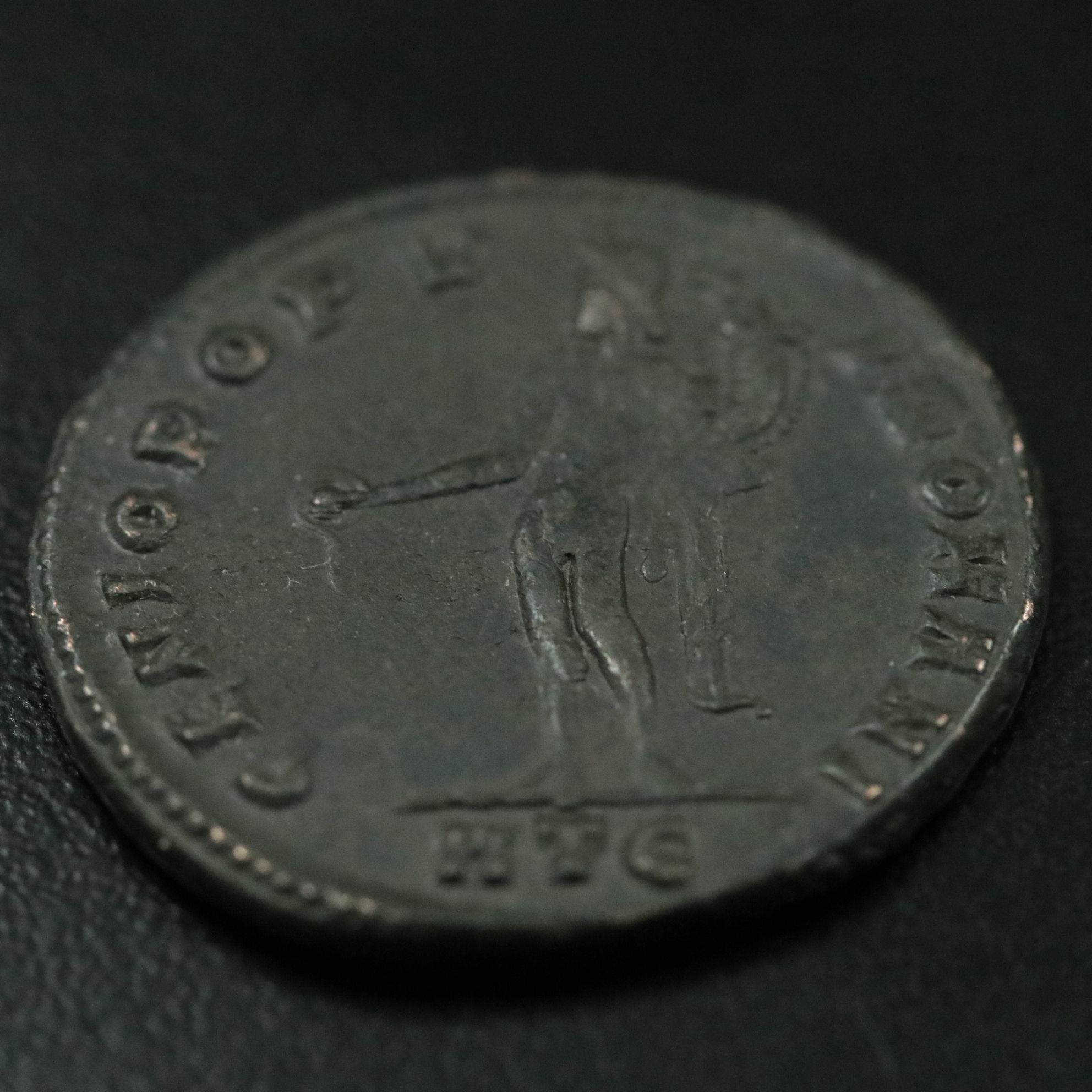 Ancient Roman Imperial Æ Follis Coin of Galerius as Caesar, ca. 294 A.D.