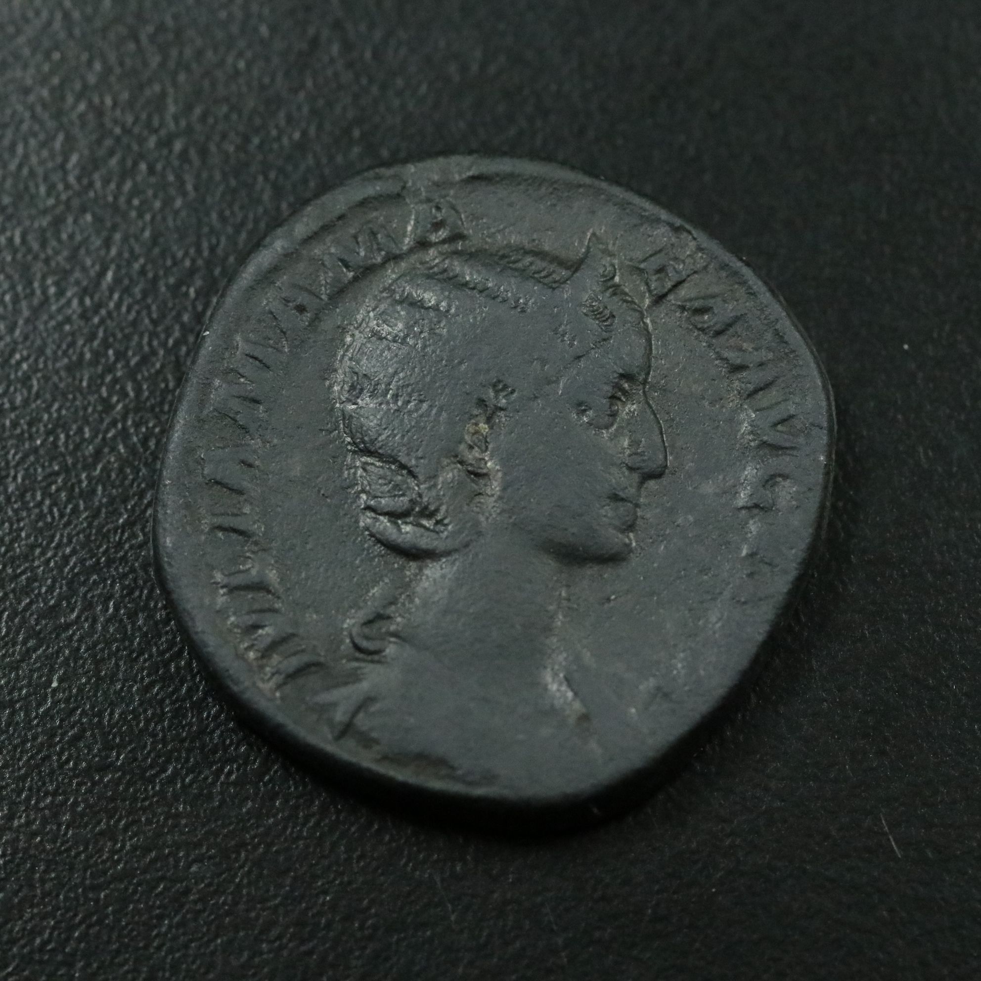 Ancient Roman Imperial Æ Sestertius Coin of Julia Mamaea, ca. 232 A.D.