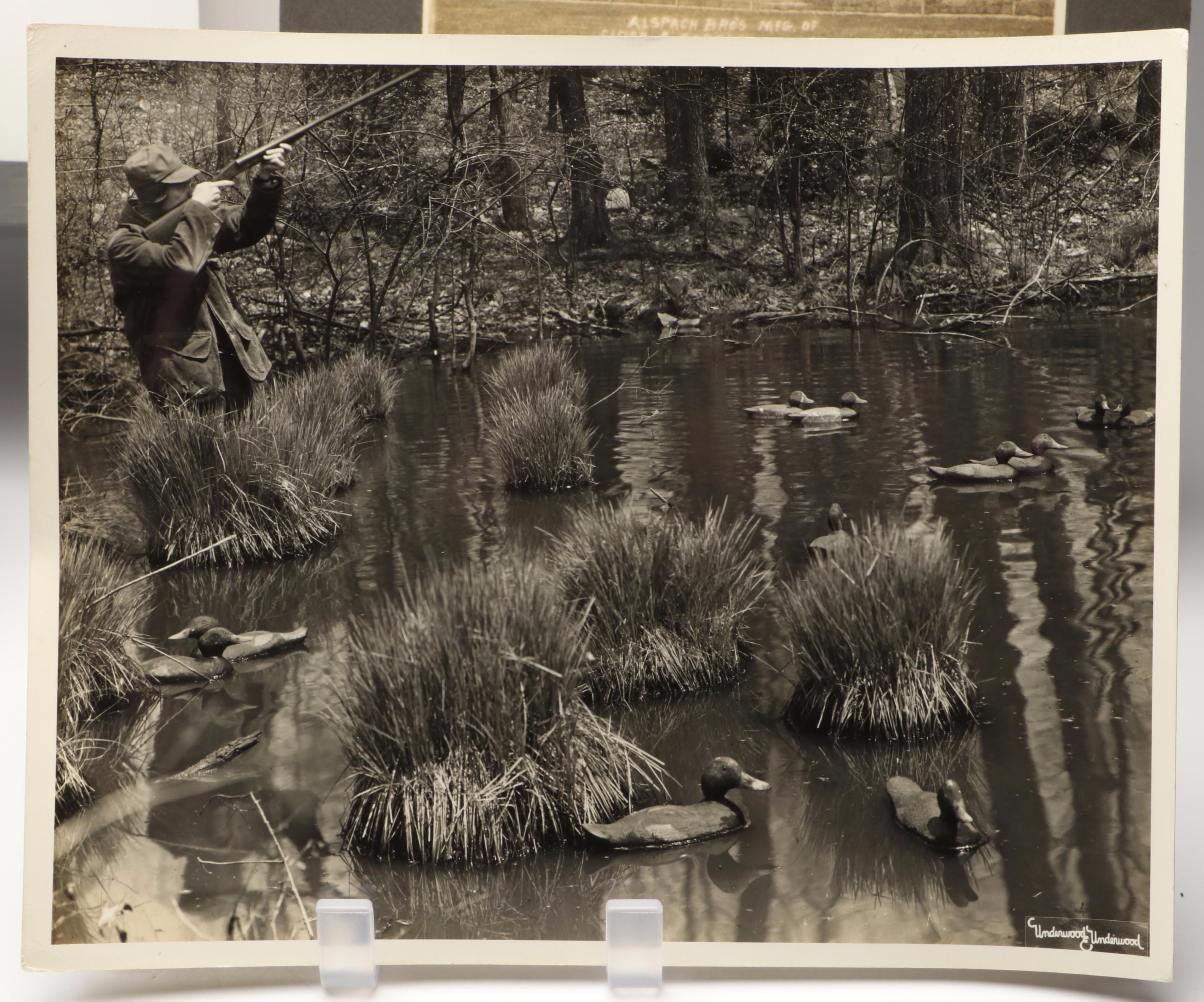 Silver Gelatin Hunting Scenes, Motor Racing and More Photographs