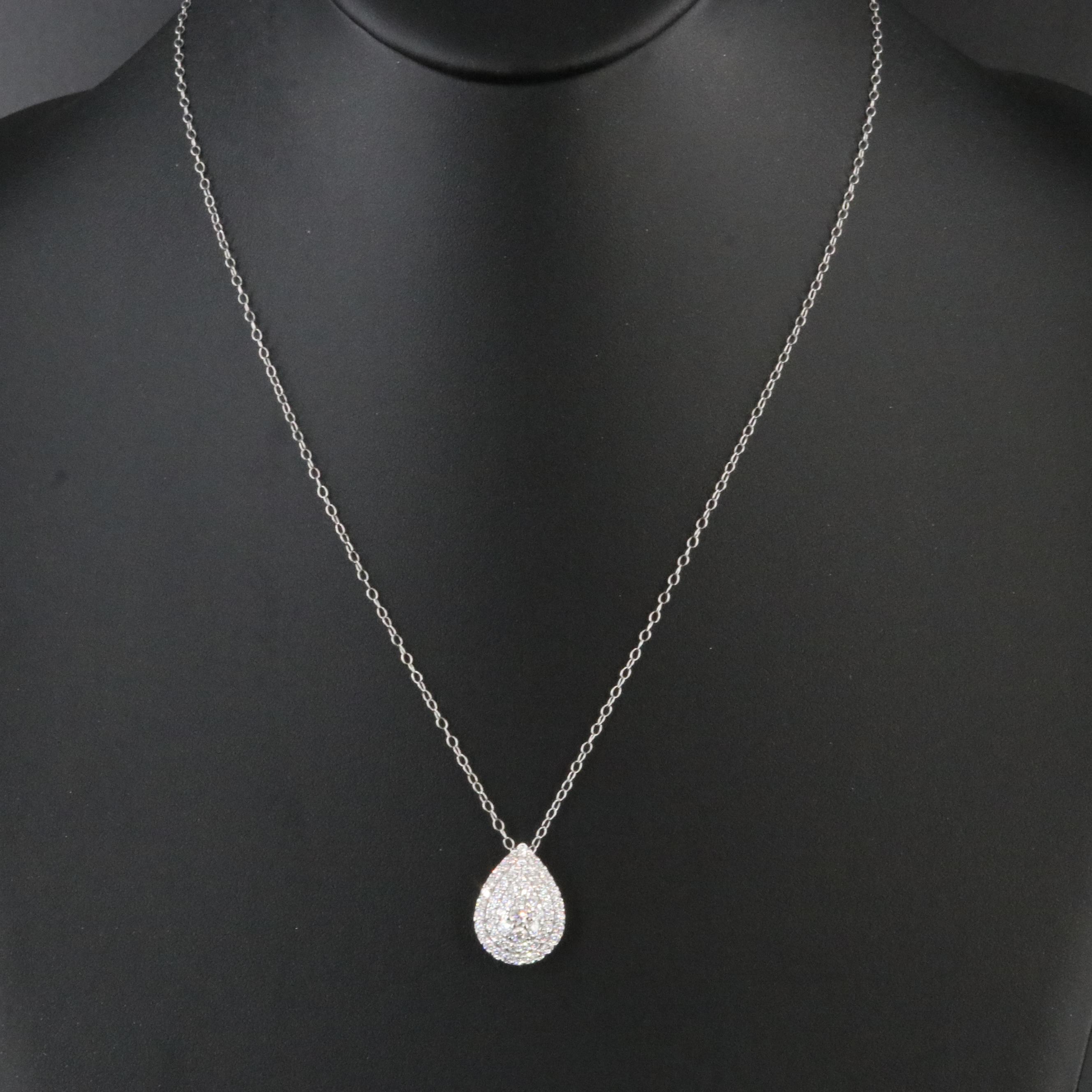 14K 1.01 CTW Lab Grown Diamond Necklace