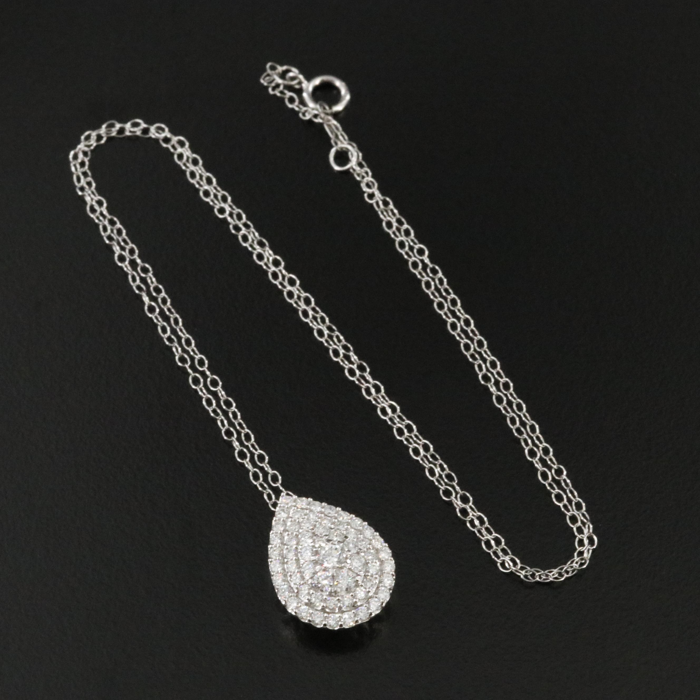 14K 1.01 CTW Lab Grown Diamond Necklace