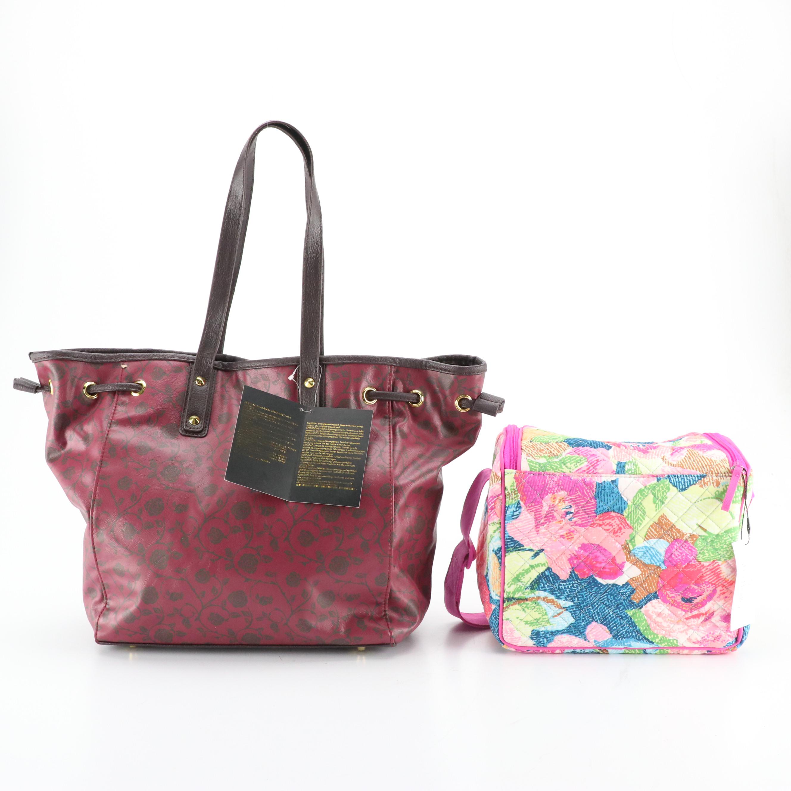 Disney Fairytale Collection Snow White & Evil Queen Tote W Vera Bradley Lunchbox