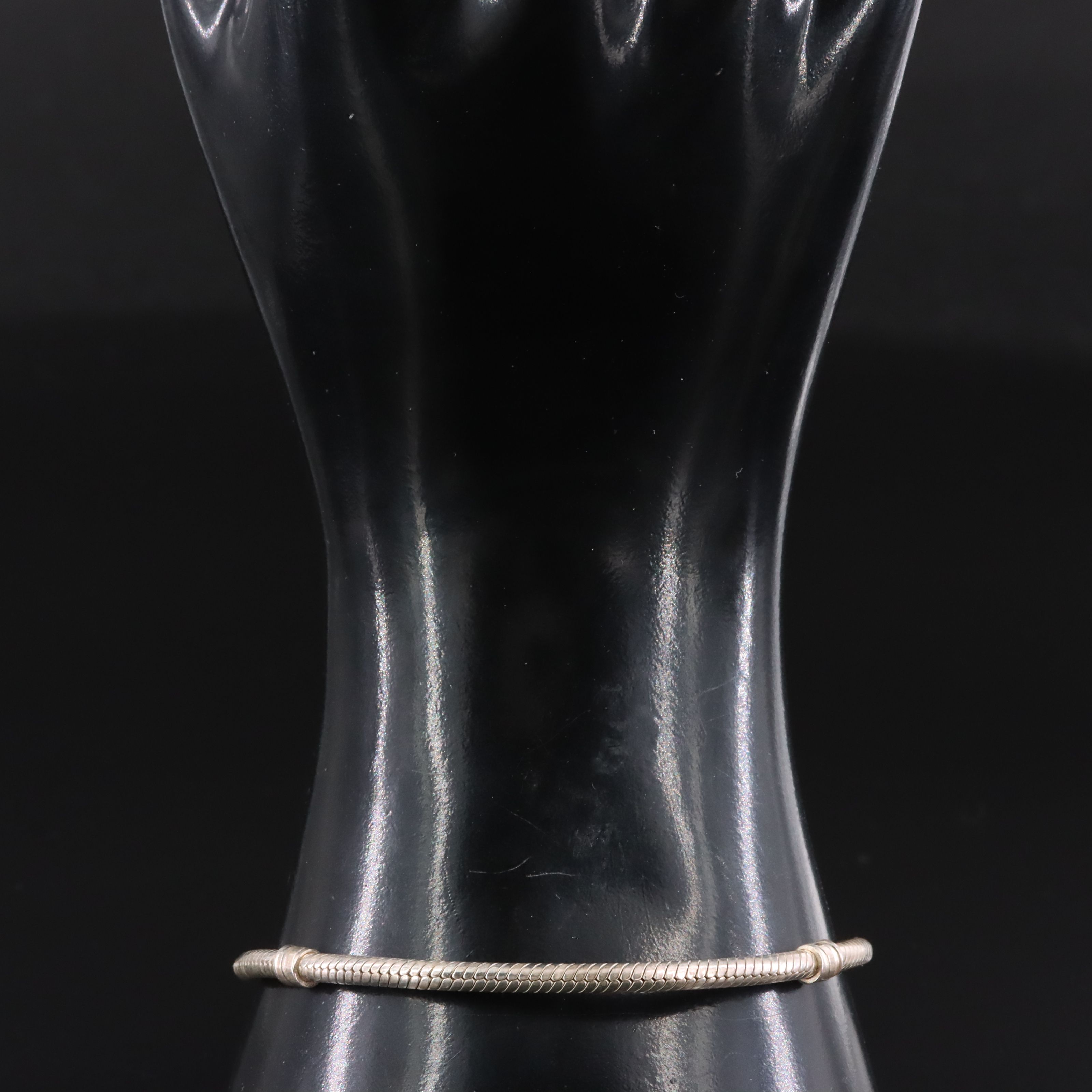 Pandora Sterling CZ Bracelet with Disney Clasp