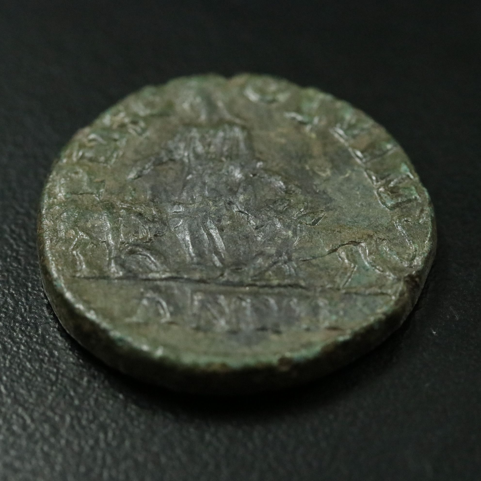 Ancient Roman Provincial Æ Sestertius Coin of Philip I, ca. 244 A.D.