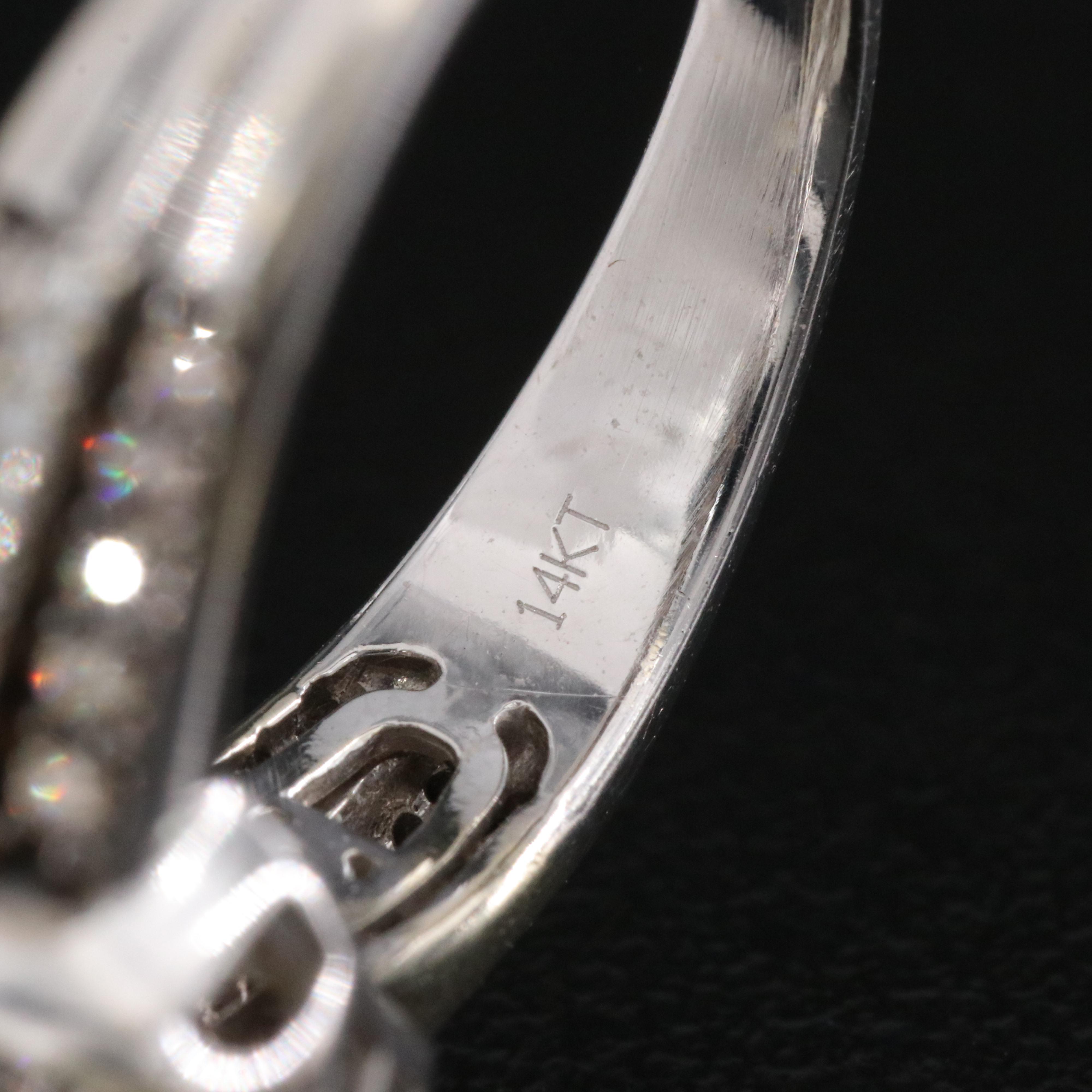 Le Vian 14K Aquamarine and Diamond Ring