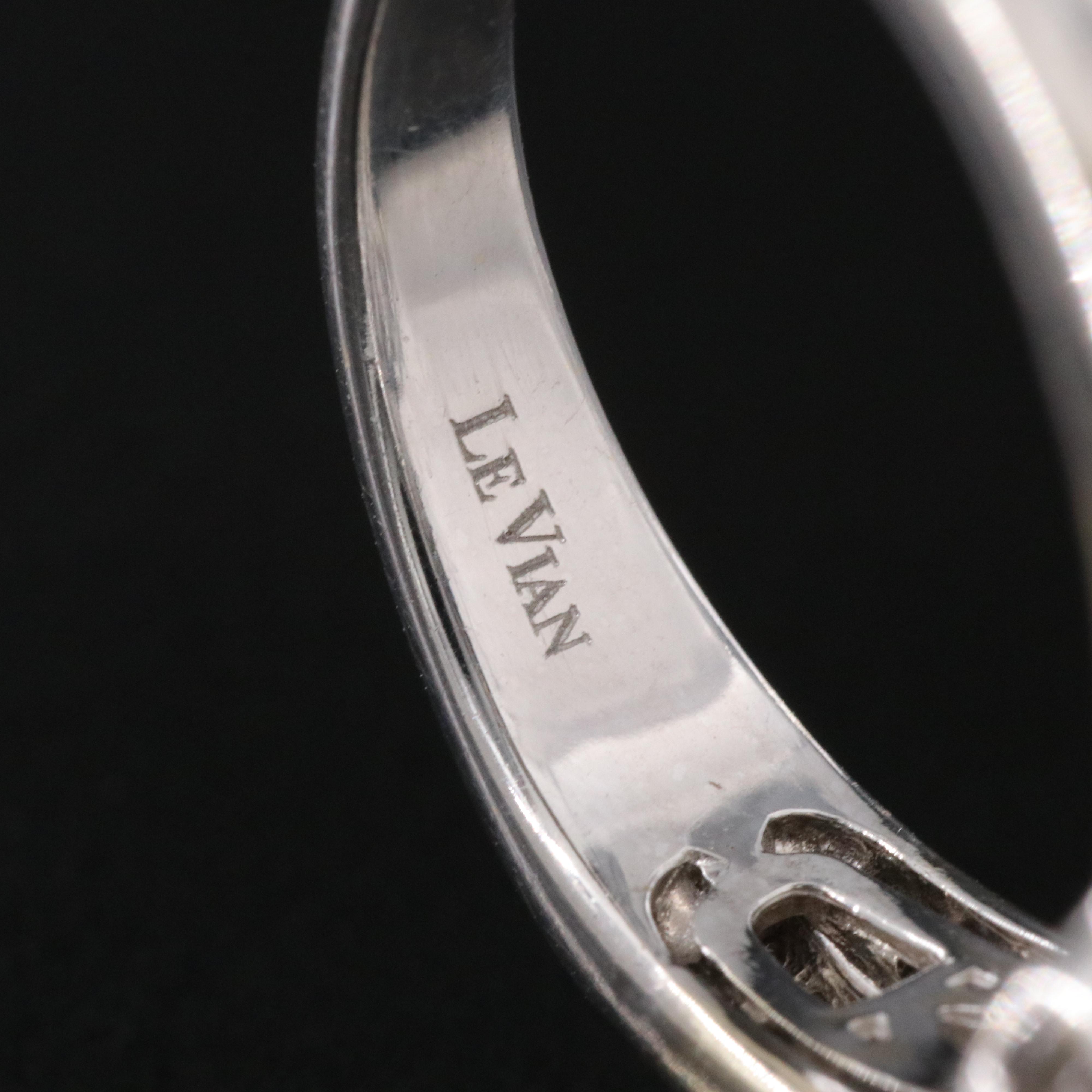 Le Vian 14K Aquamarine and Diamond Ring