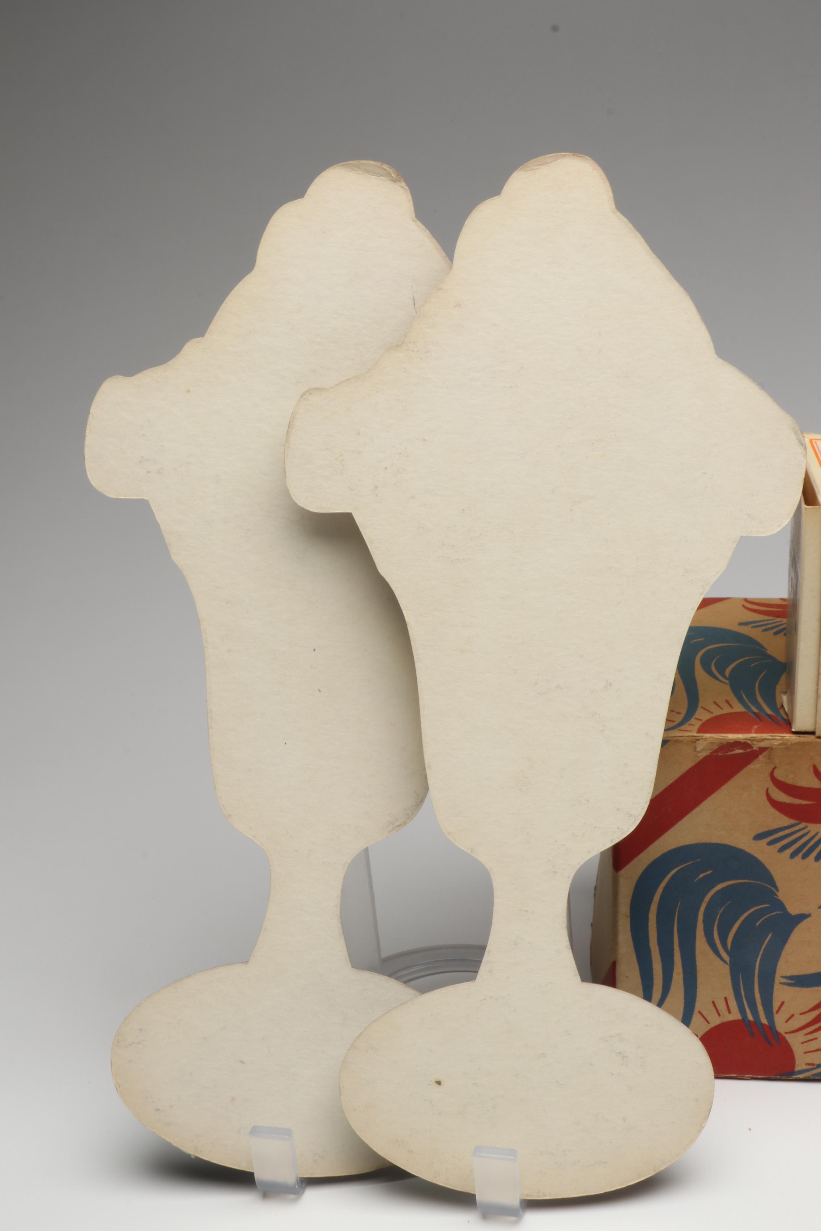 Dee-Jay Farms Victory Chicken and More Advertisements, Early to Mid-20th Century