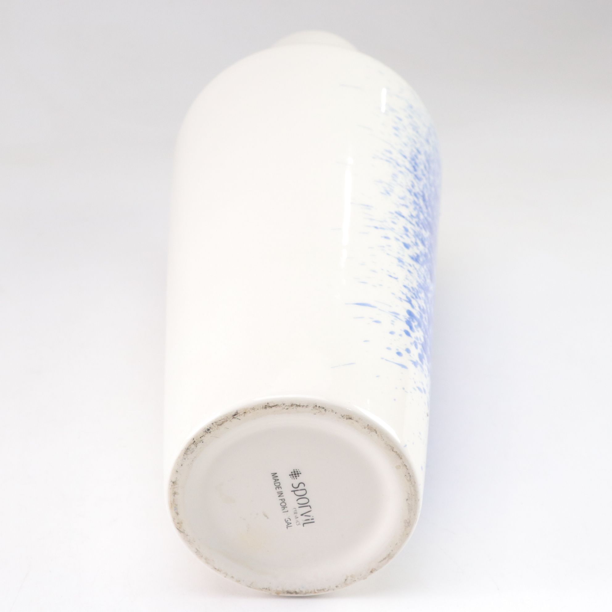 Spode "Blue Italian" Lasagne Dish, Sporvil Vase, and Lenox Holiday Platter