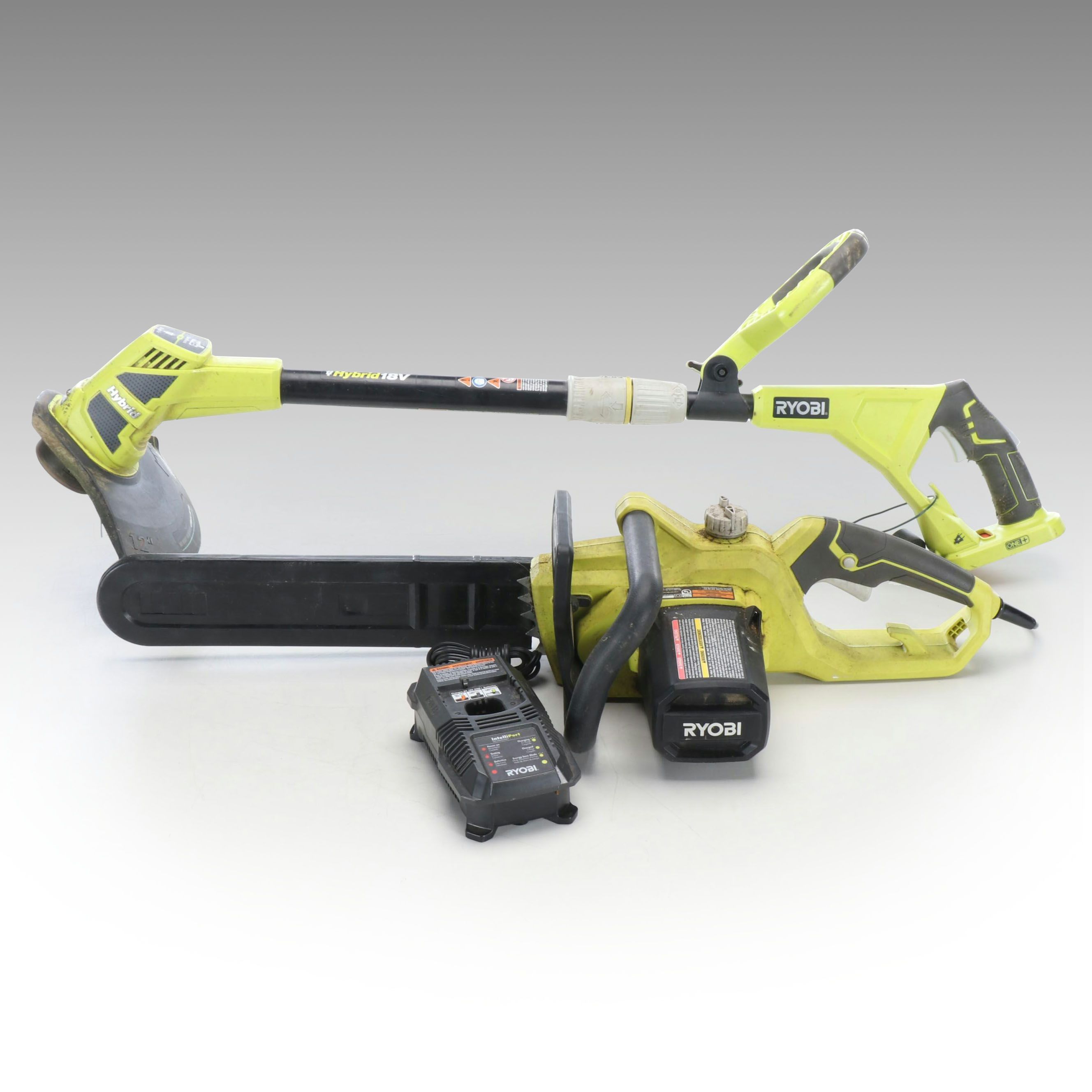 Ryobi 16" Chainsaw and String Trimmer