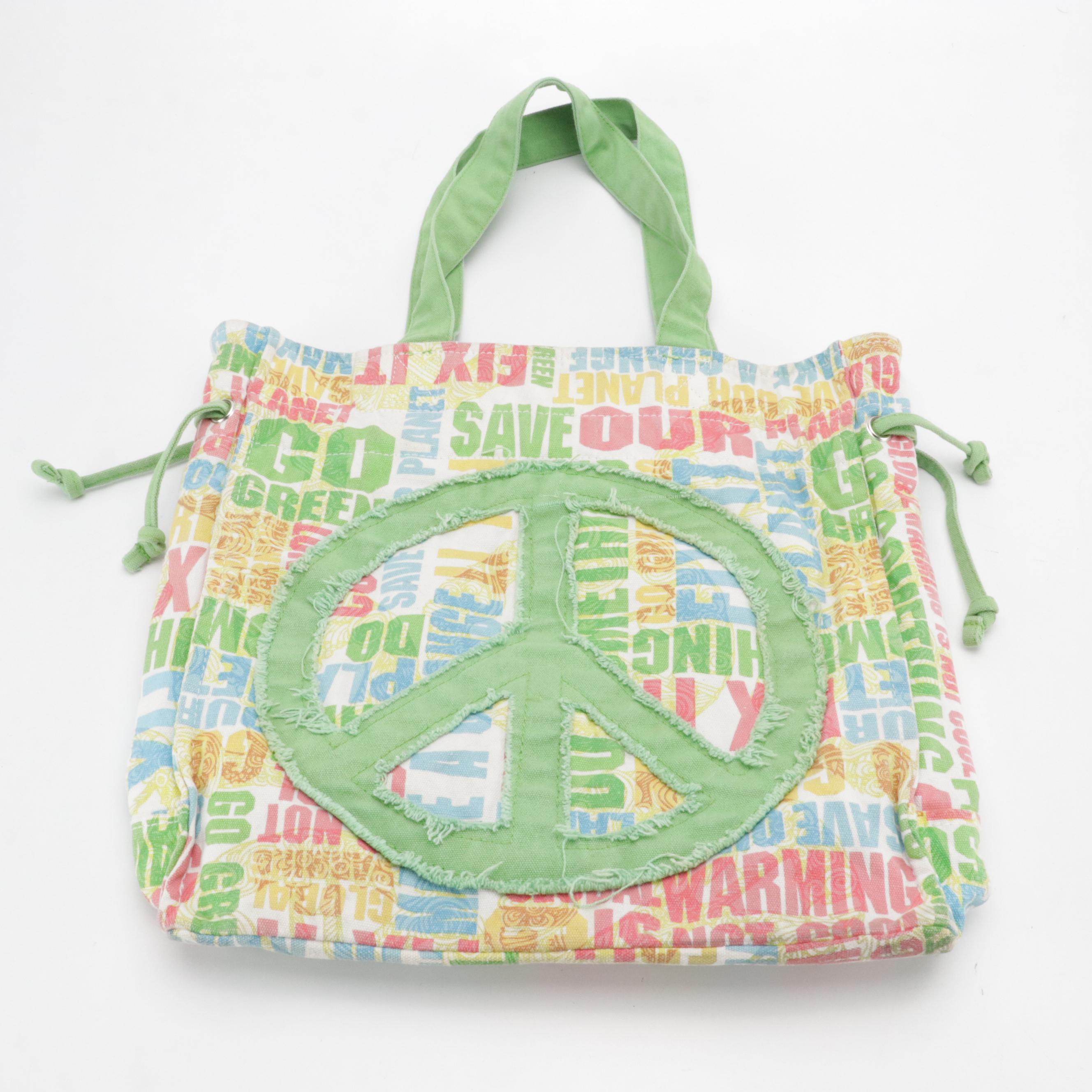 Vera Bradley "Apple Green", Marie, and Other Printed Cotton Tote Bags