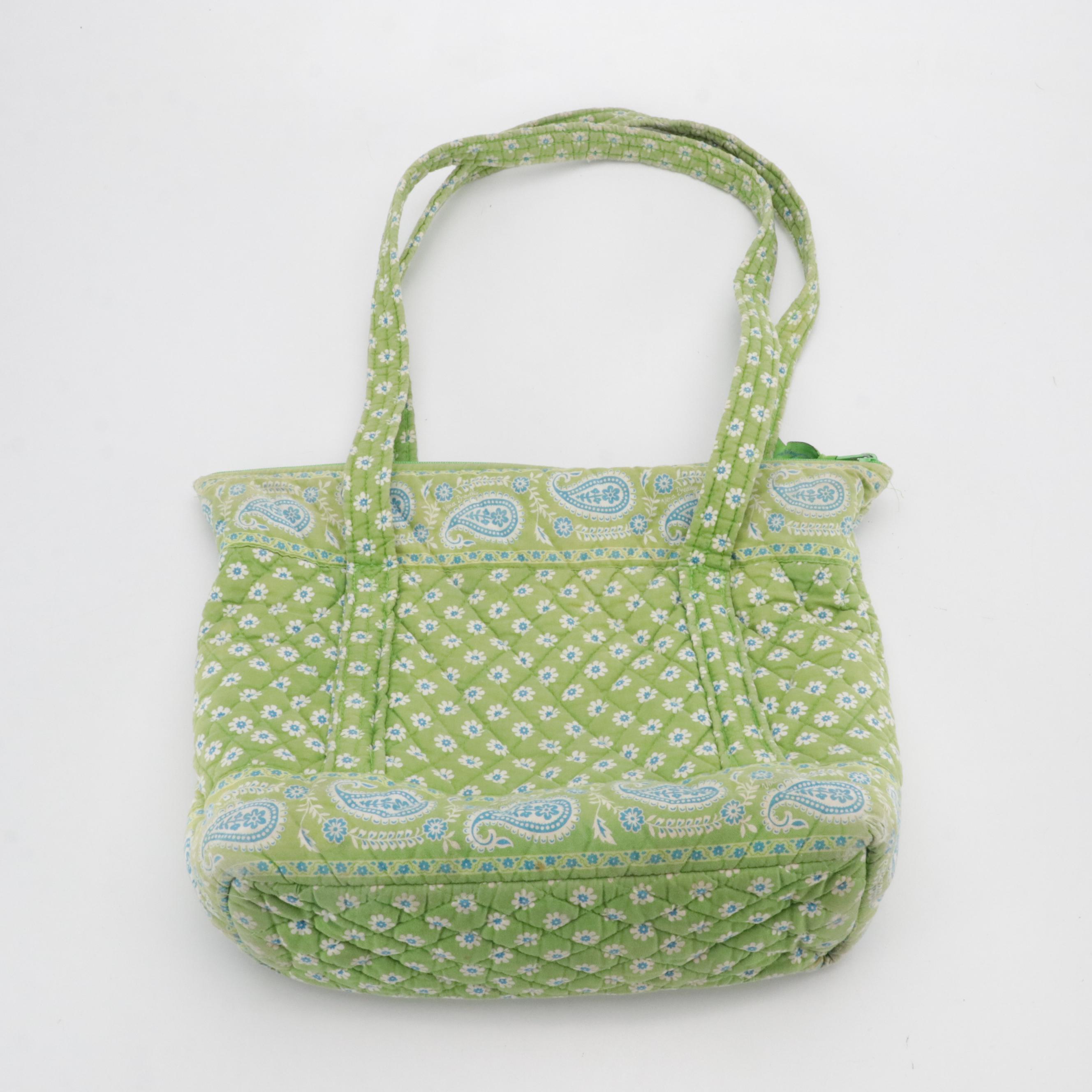 Vera Bradley "Apple Green", Marie, and Other Printed Cotton Tote Bags