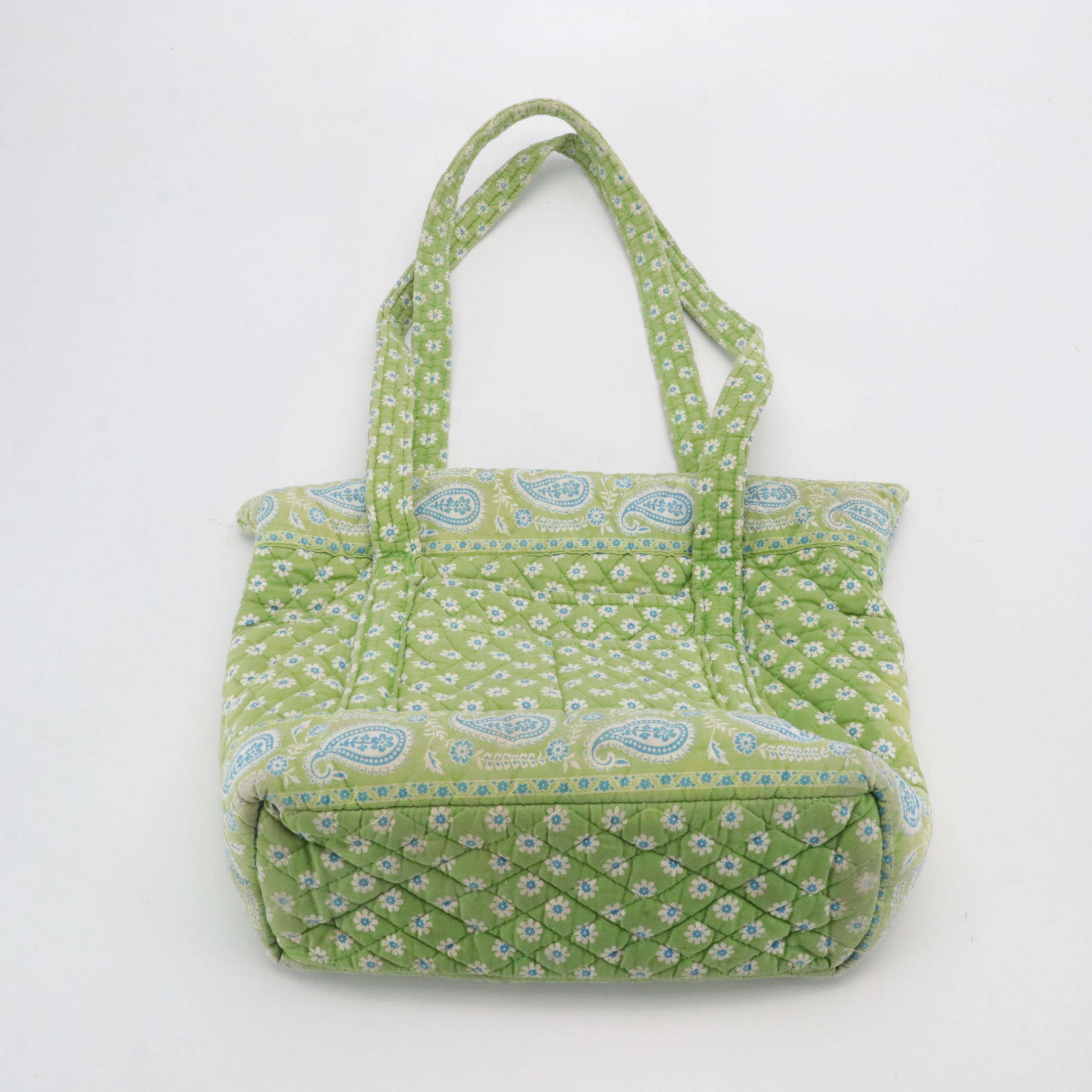 Vera Bradley "Apple Green", Marie, and Other Printed Cotton Tote Bags