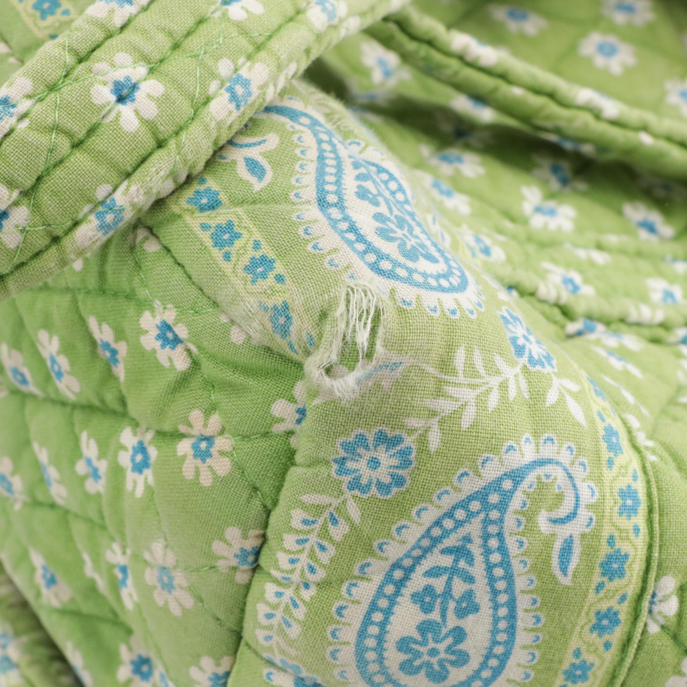Vera Bradley "Apple Green", Marie, and Other Printed Cotton Tote Bags