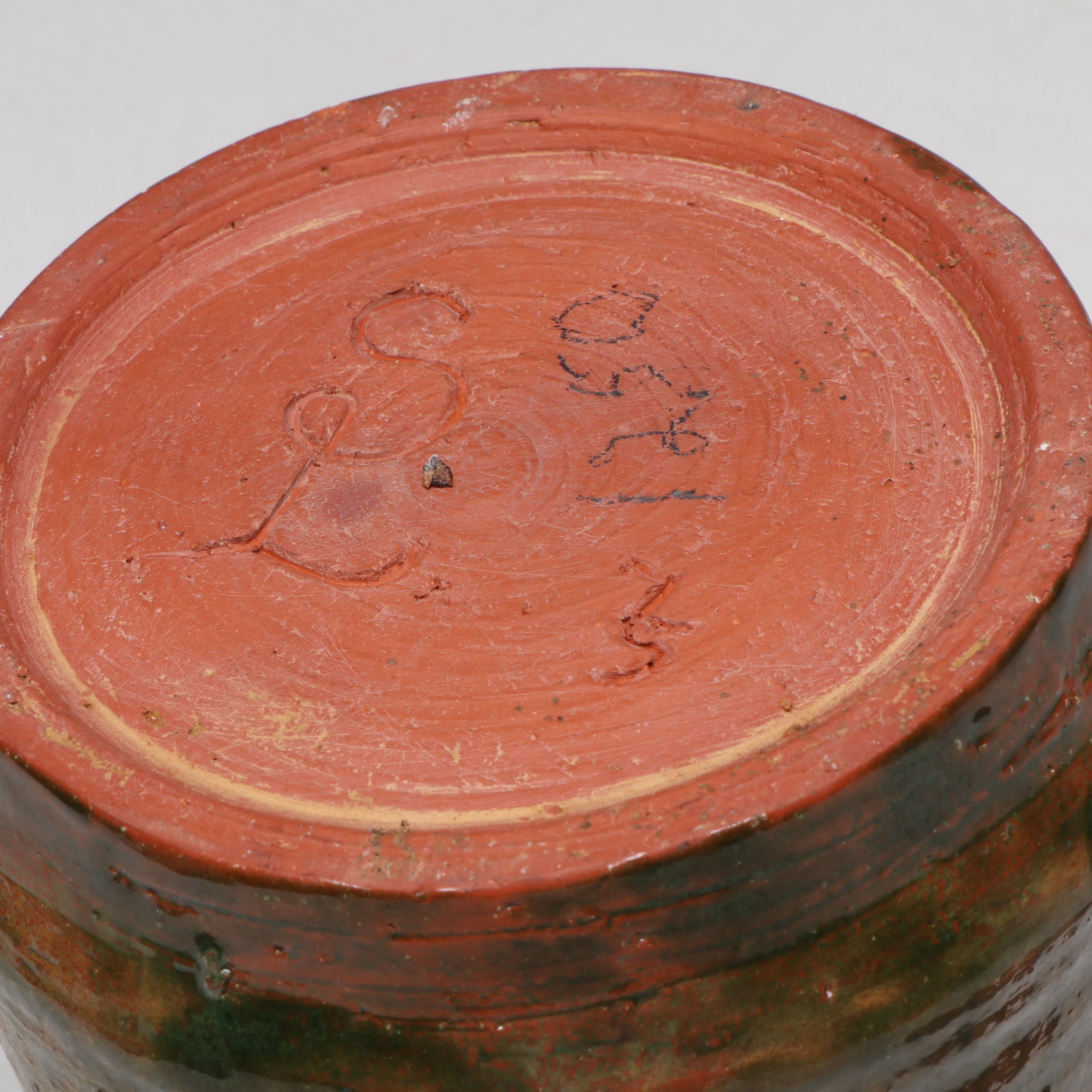 Lutz Art Pottery Ceramic Lidded Jars