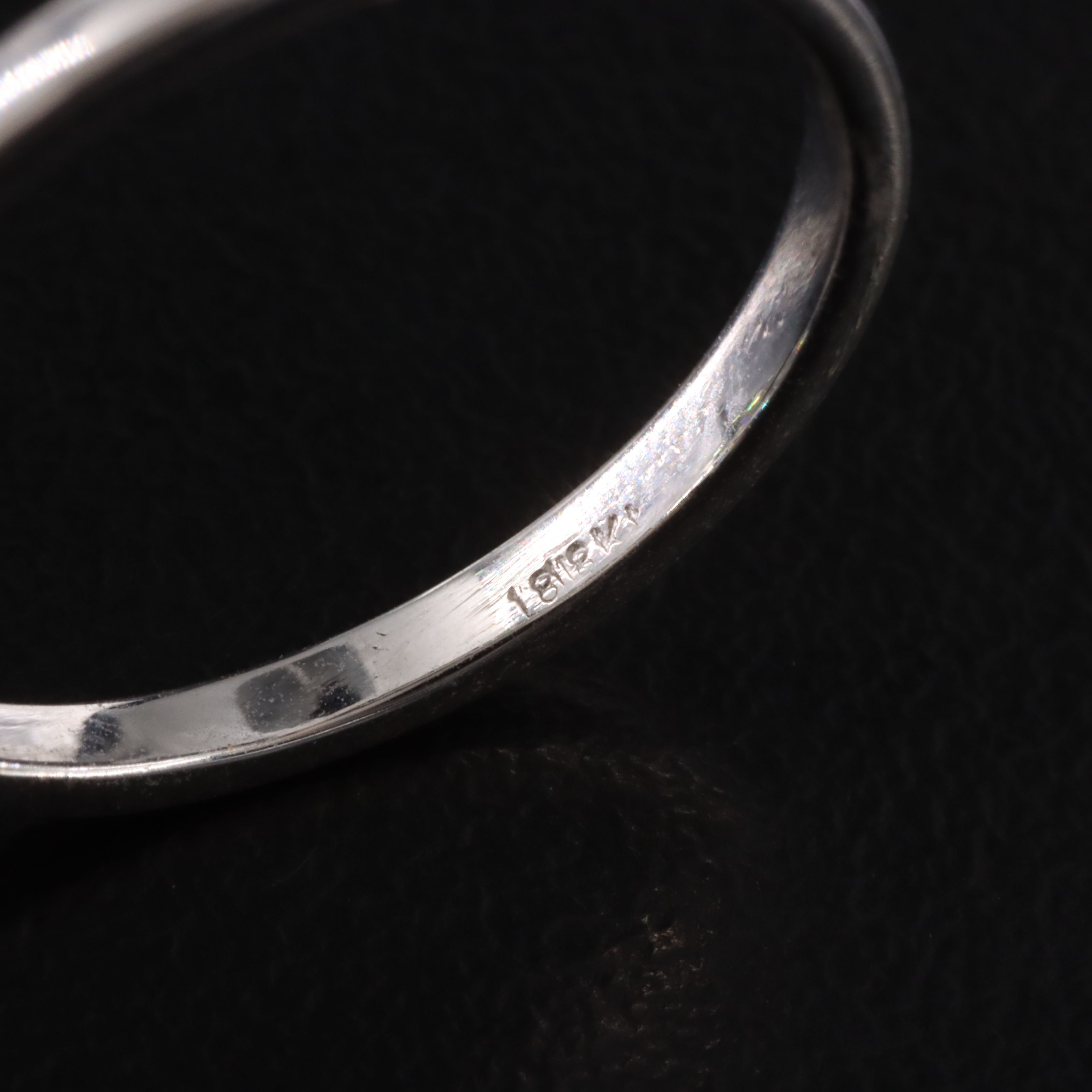 18K 7.04 CT Lab Grown Diamond Solitaire Ring with IGI Report