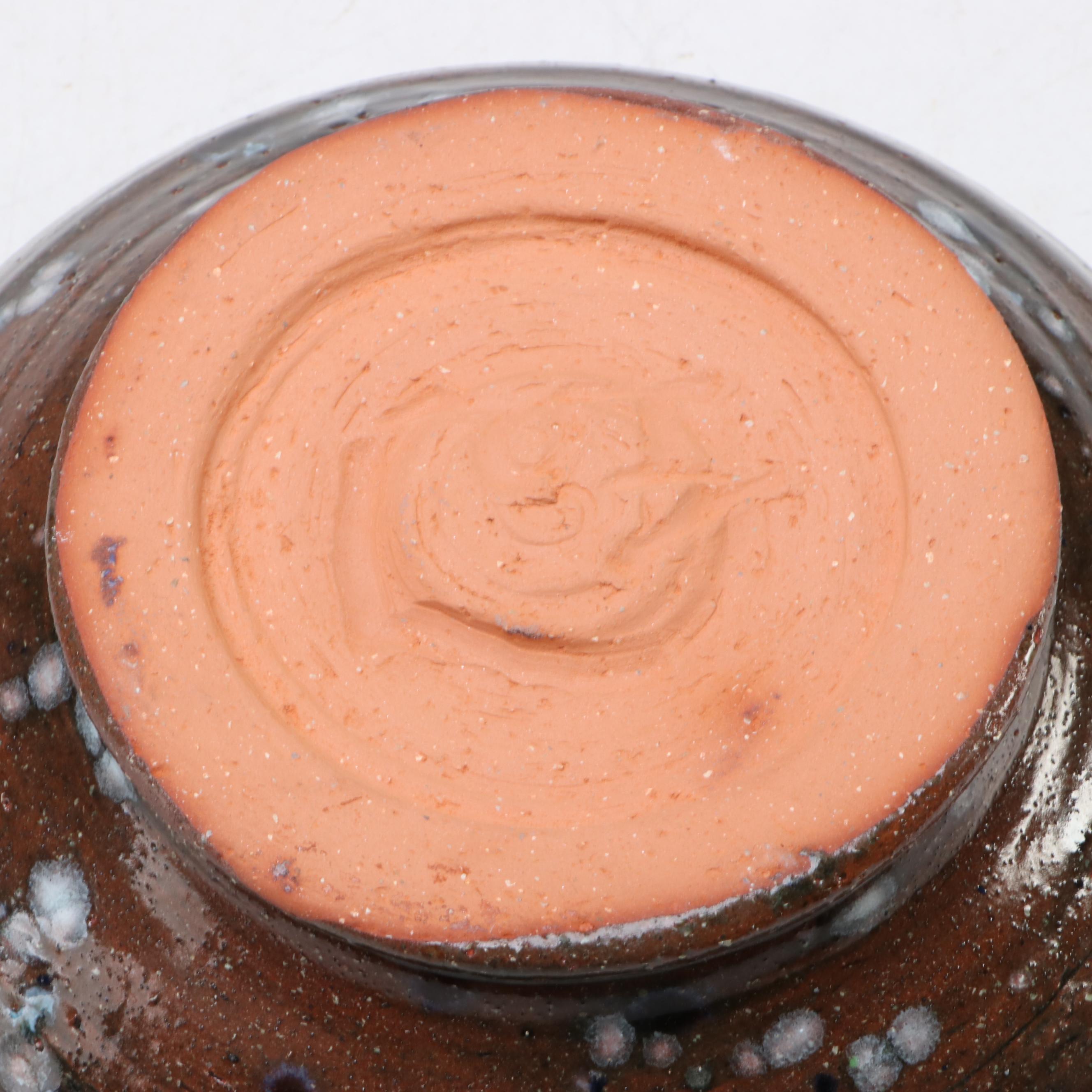 Lutz Speckled Glaze Art Pottery Bowls