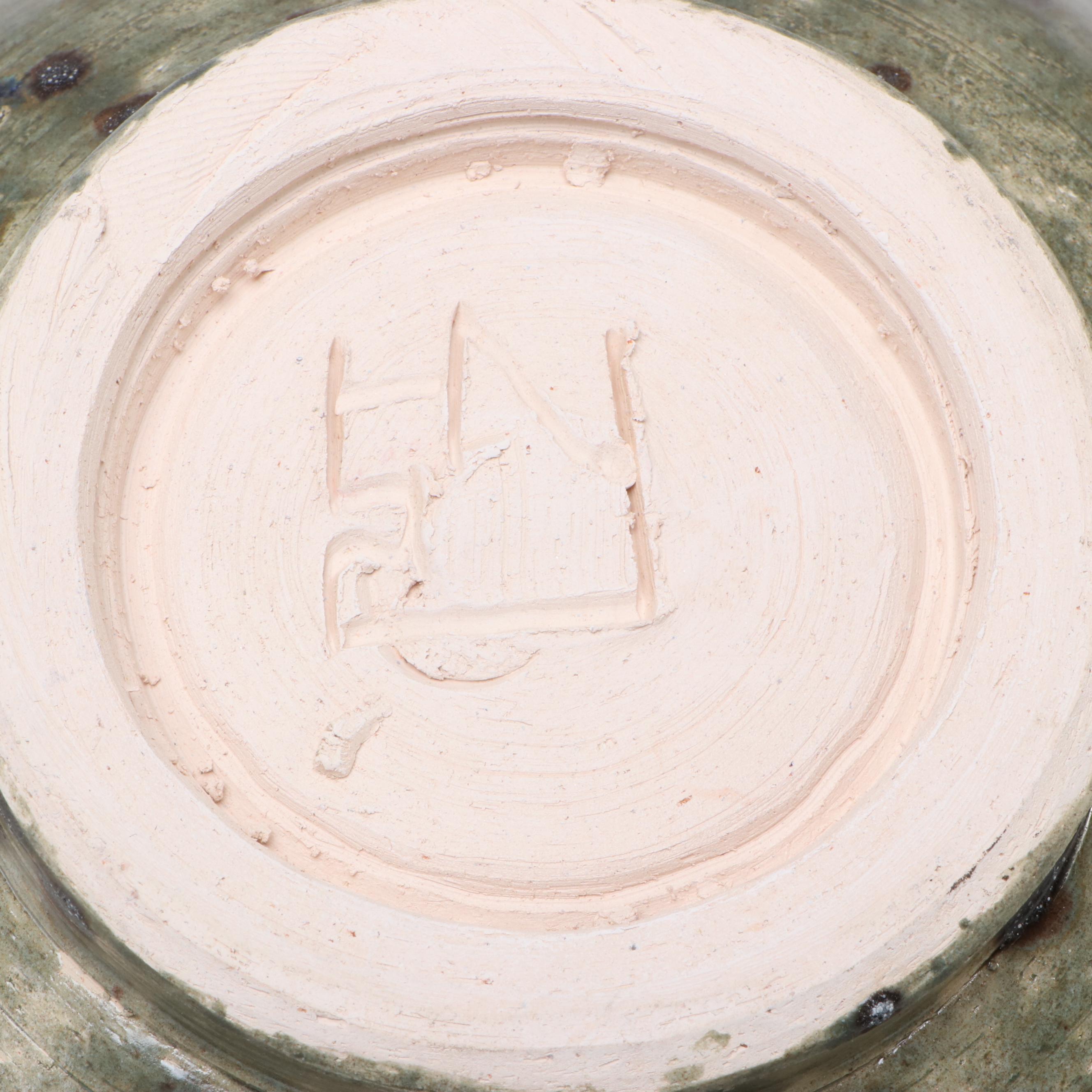 Lutz Speckled Glaze Art Pottery Bowls