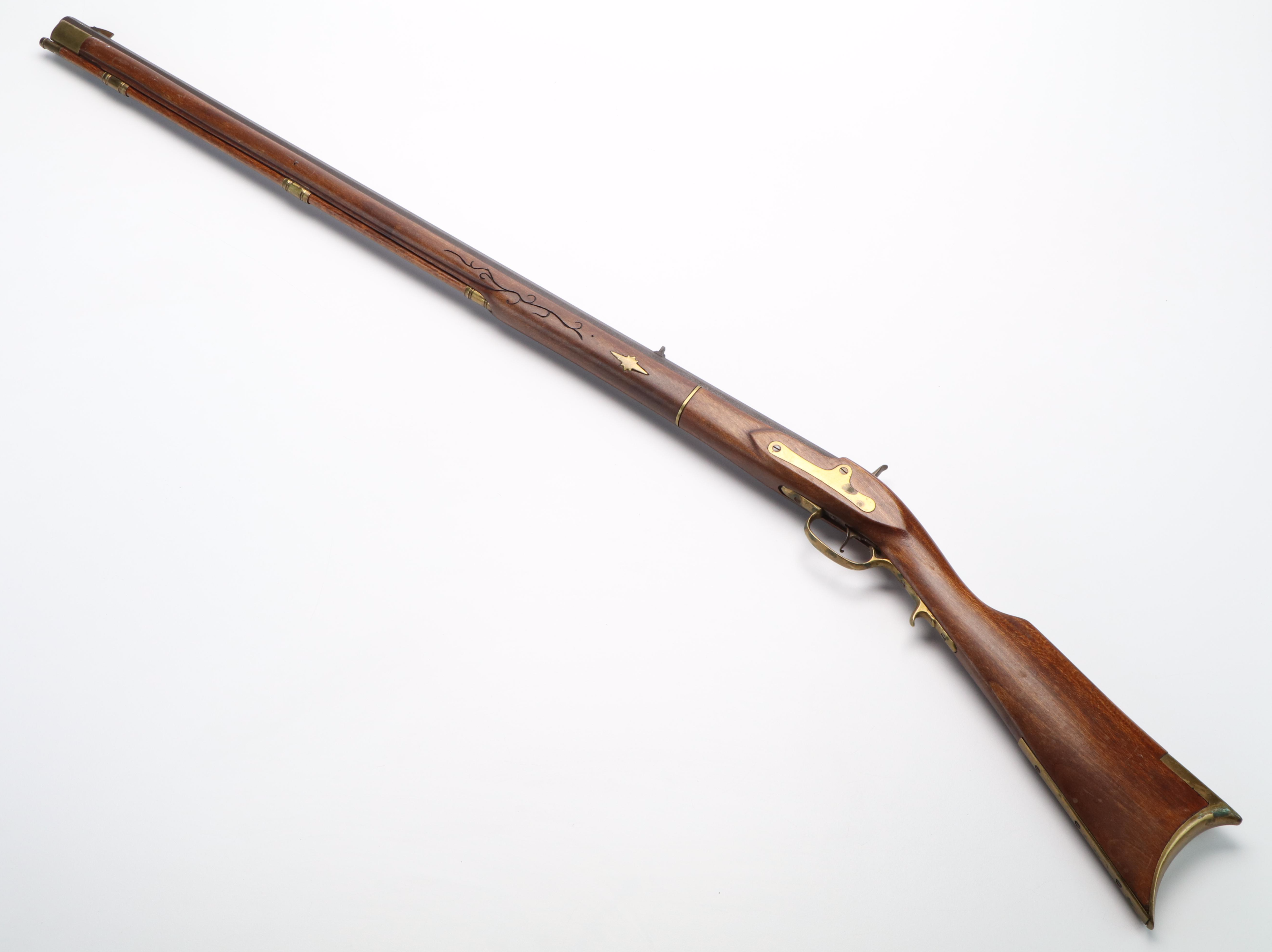 Contemporary Full Stock Blackpowder Rifle