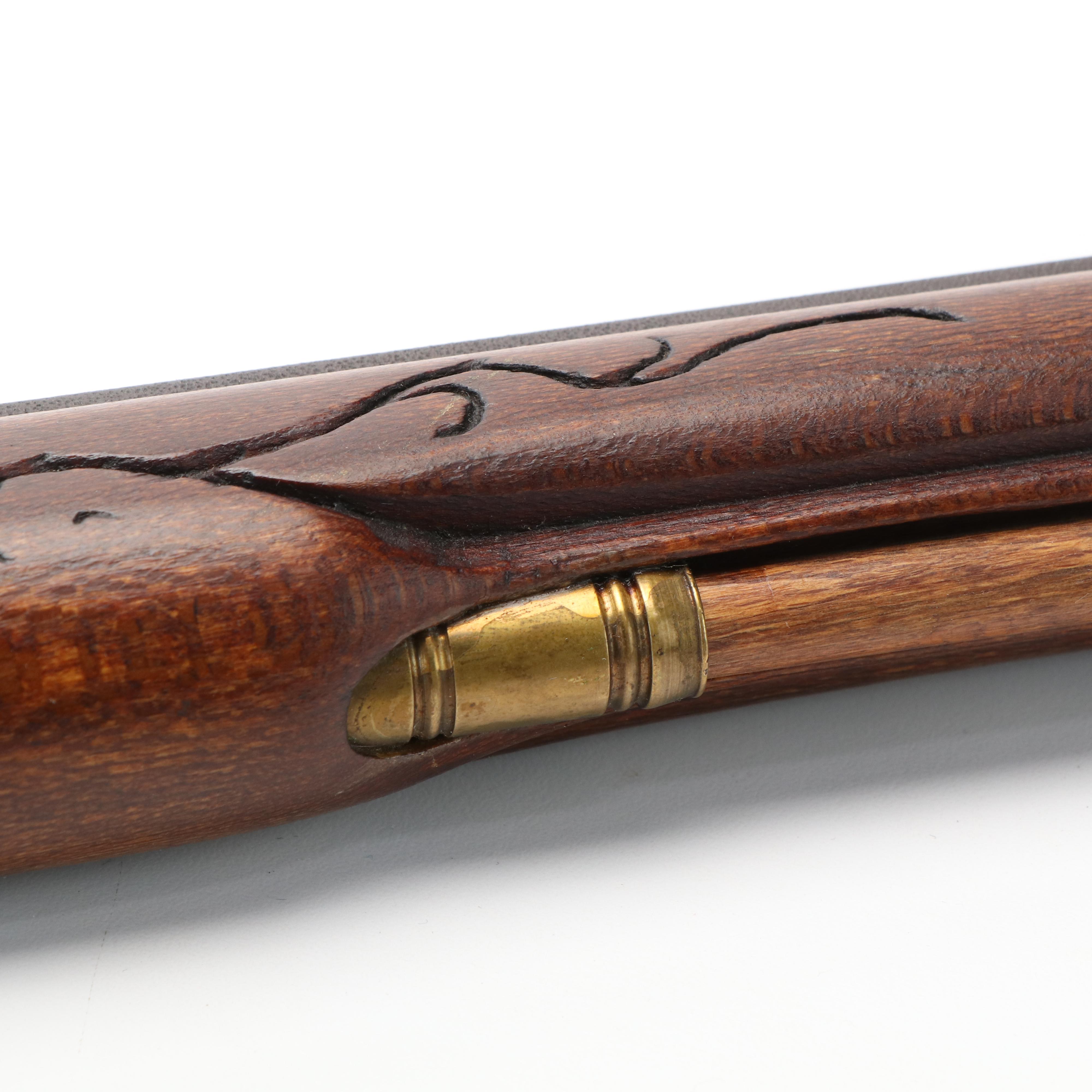 Contemporary Full Stock Blackpowder Rifle