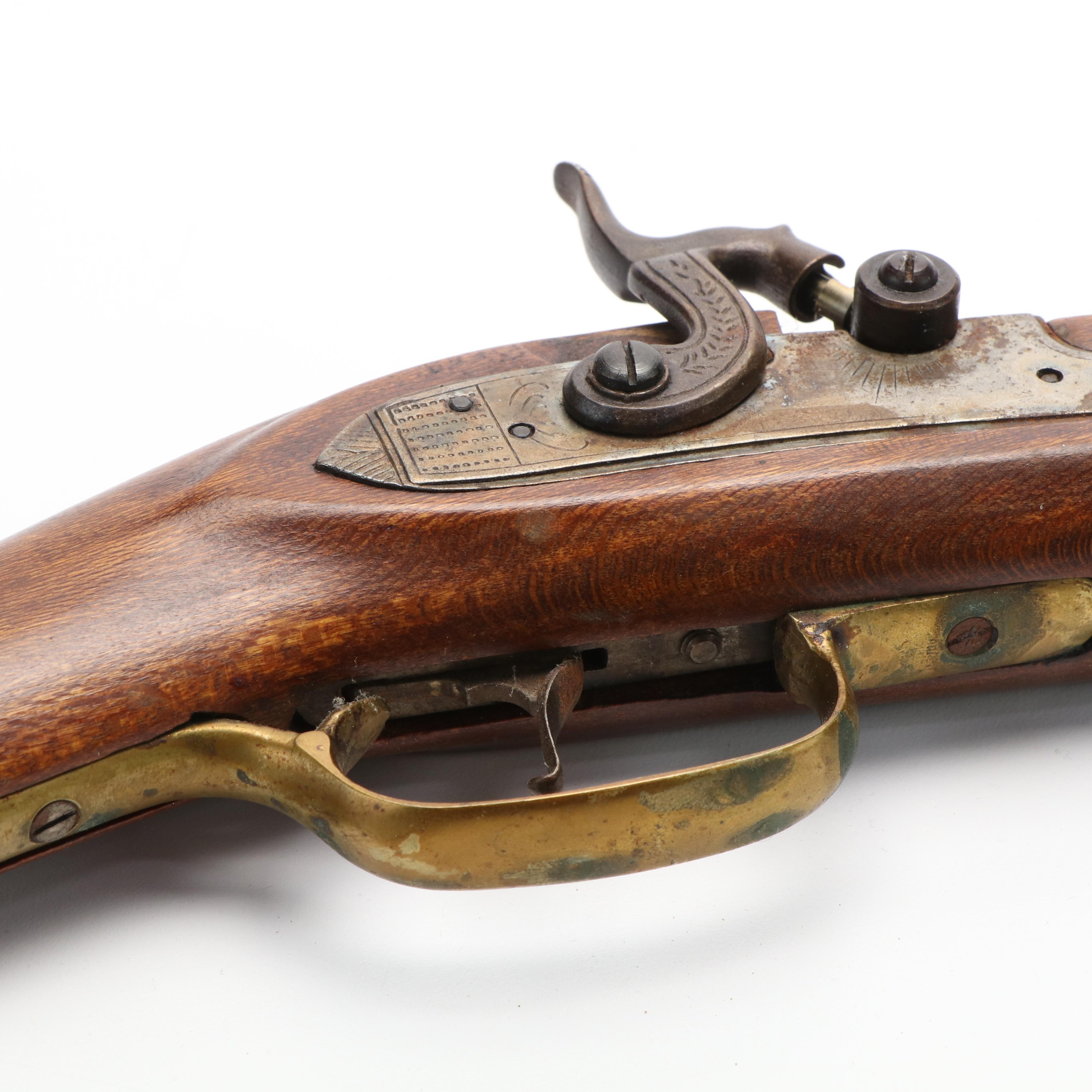 Contemporary Full Stock Blackpowder Rifle