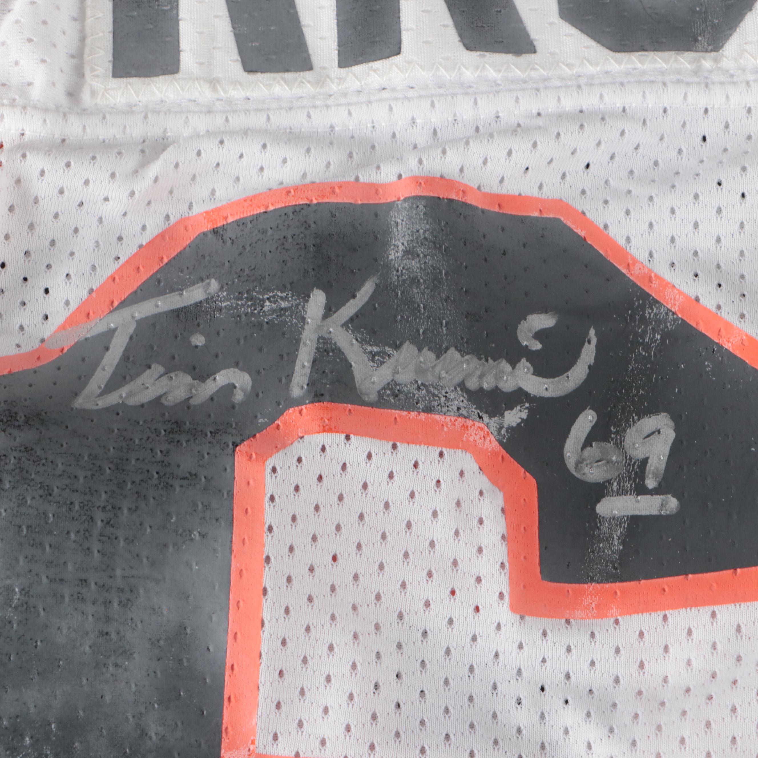 Tim Krumrie Player Issued and Signed Cincinnati Bengals Football Jersey