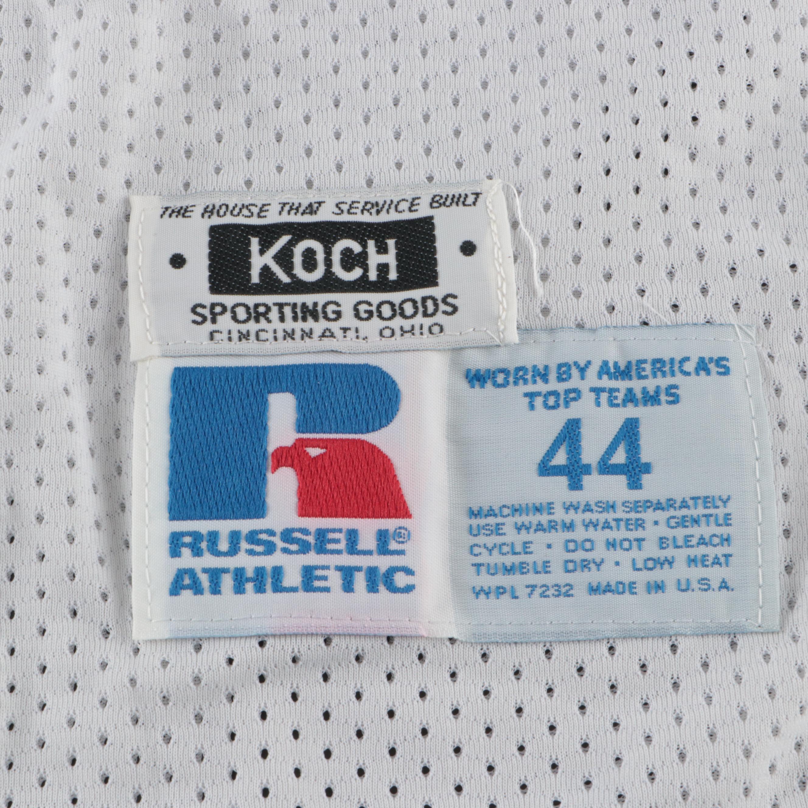 Tim Krumrie Player Issued and Signed Cincinnati Bengals Football Jersey