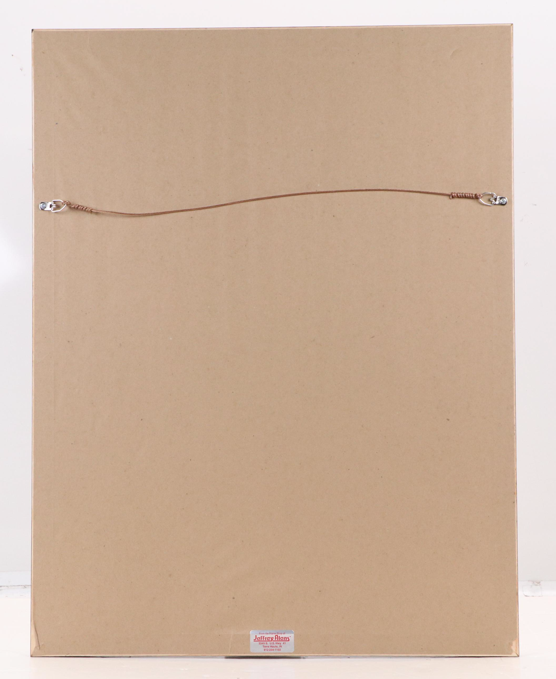 Harper's Weekly Engraving After Thomas Nast "Santa Claus's Route," 1885