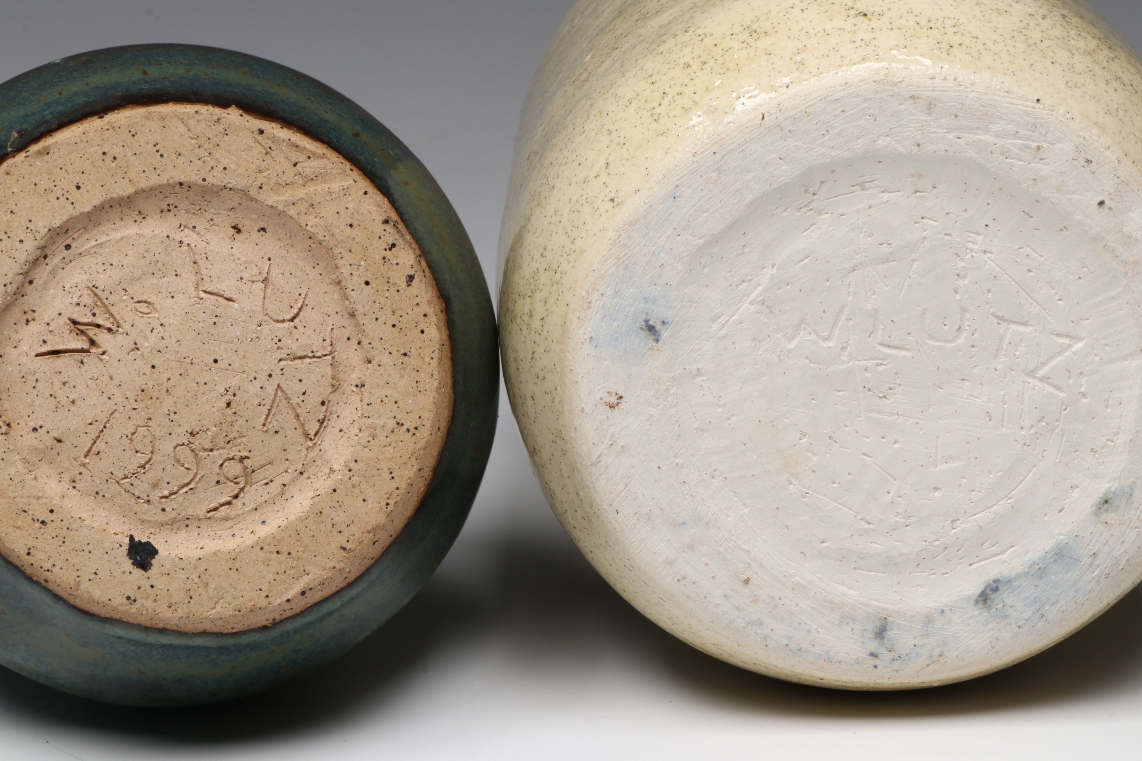 Lutz Art Pottery Vases and Bowls, Late 20th/Early 21st Century