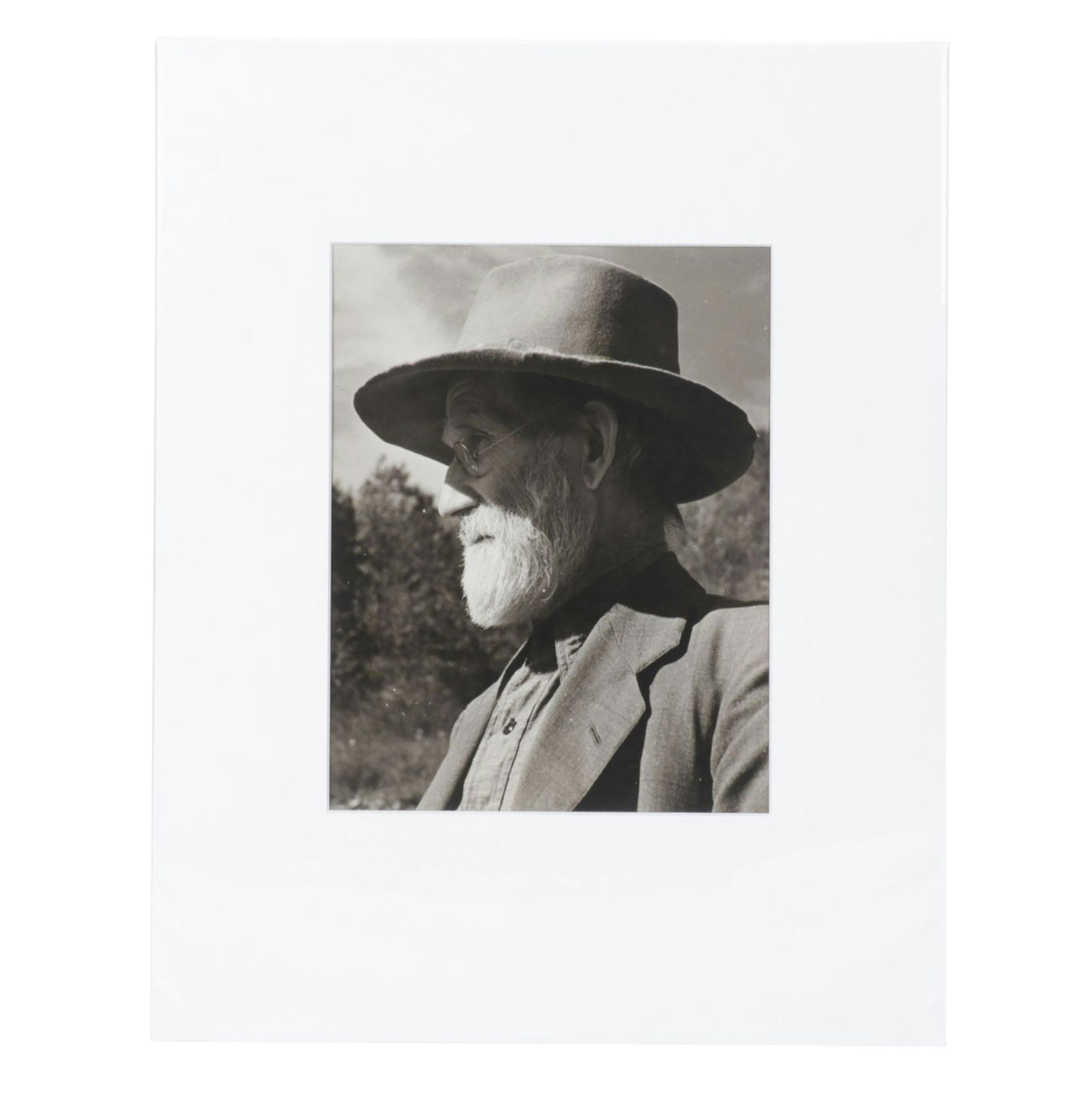 Arthur Rothstein Portrait Photograph "William Austin Brown", Early 21st Century