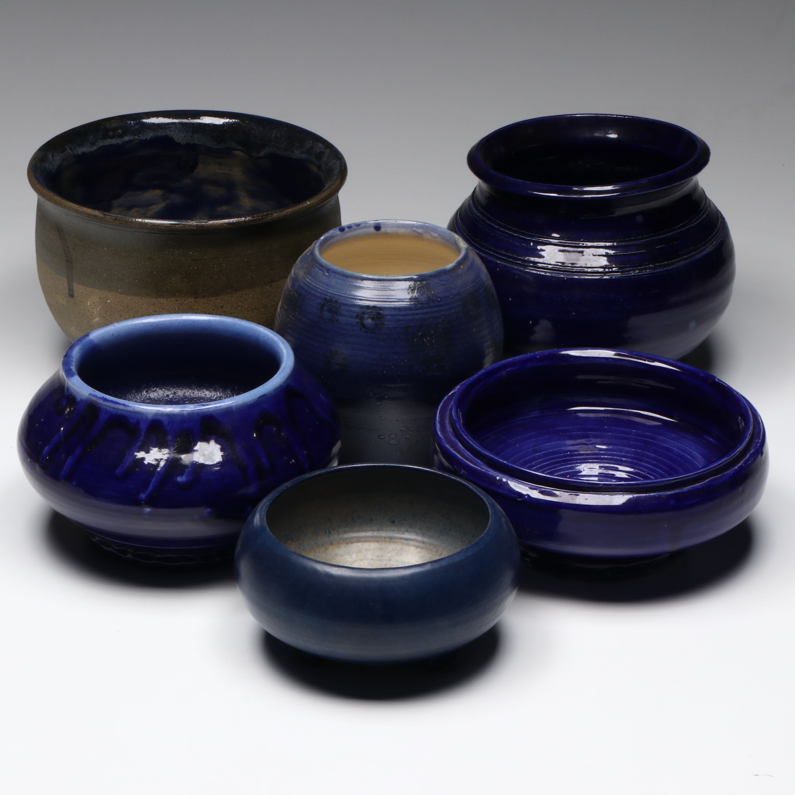 Lutz Art Pottery Bowls and Vases