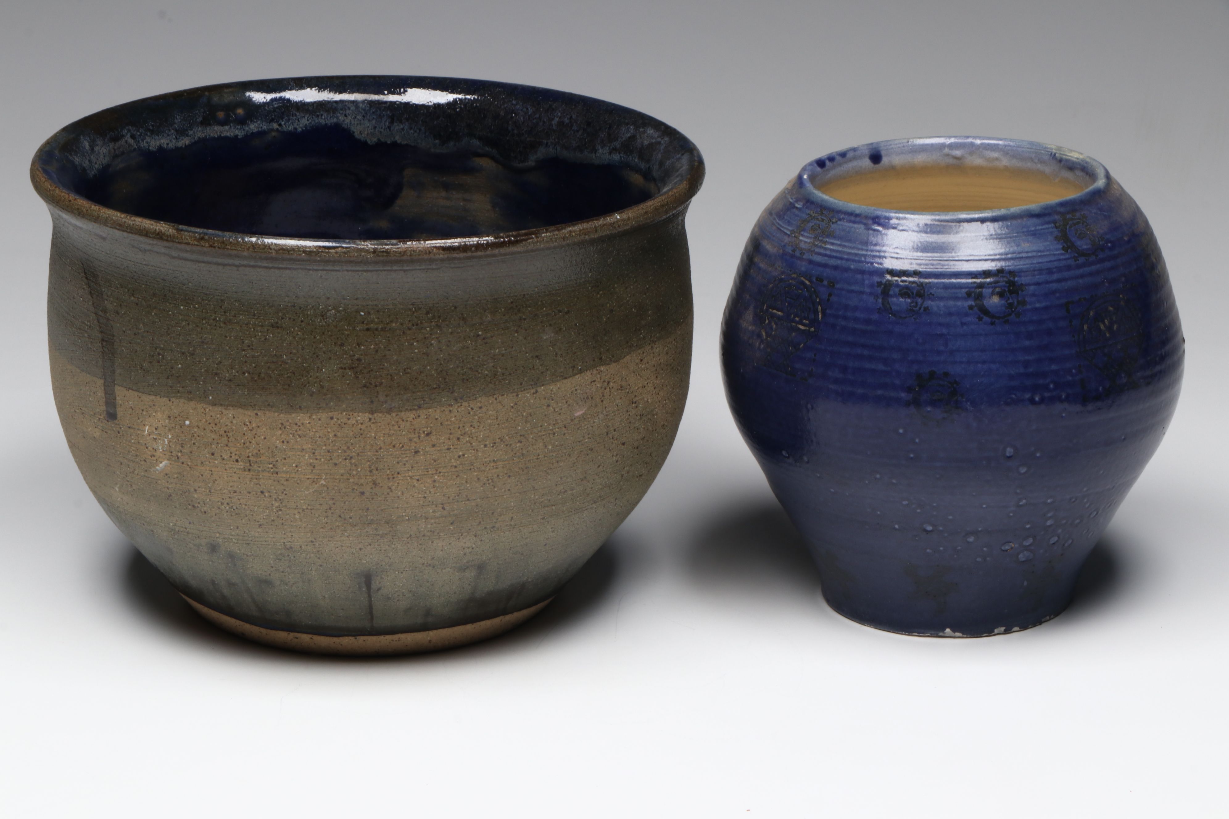 Lutz Art Pottery Bowls and Vases