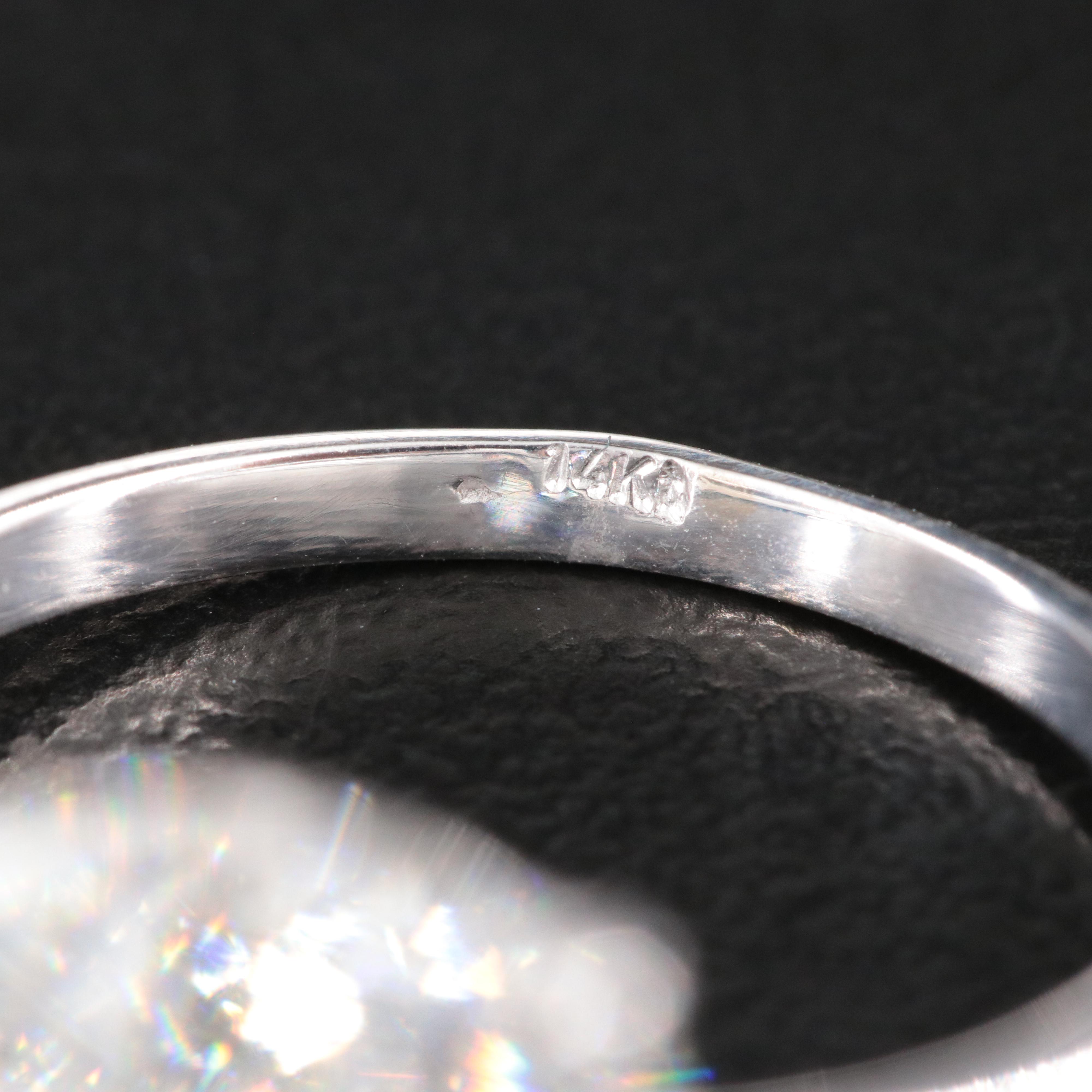 14K 10.22 CT Lab Grown Diamond Solitaire Ring with IGI Report